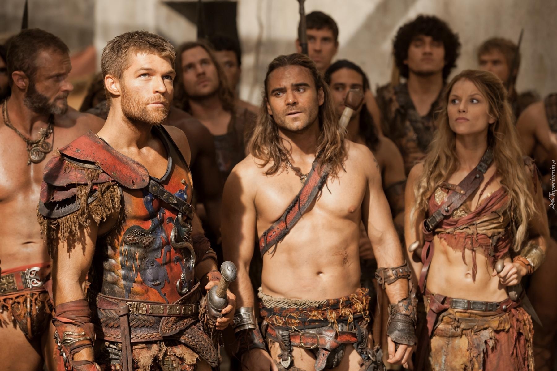 Serial, Spartakus, Gliadiatorzy, Liam Mcintyre, Dustin Clare