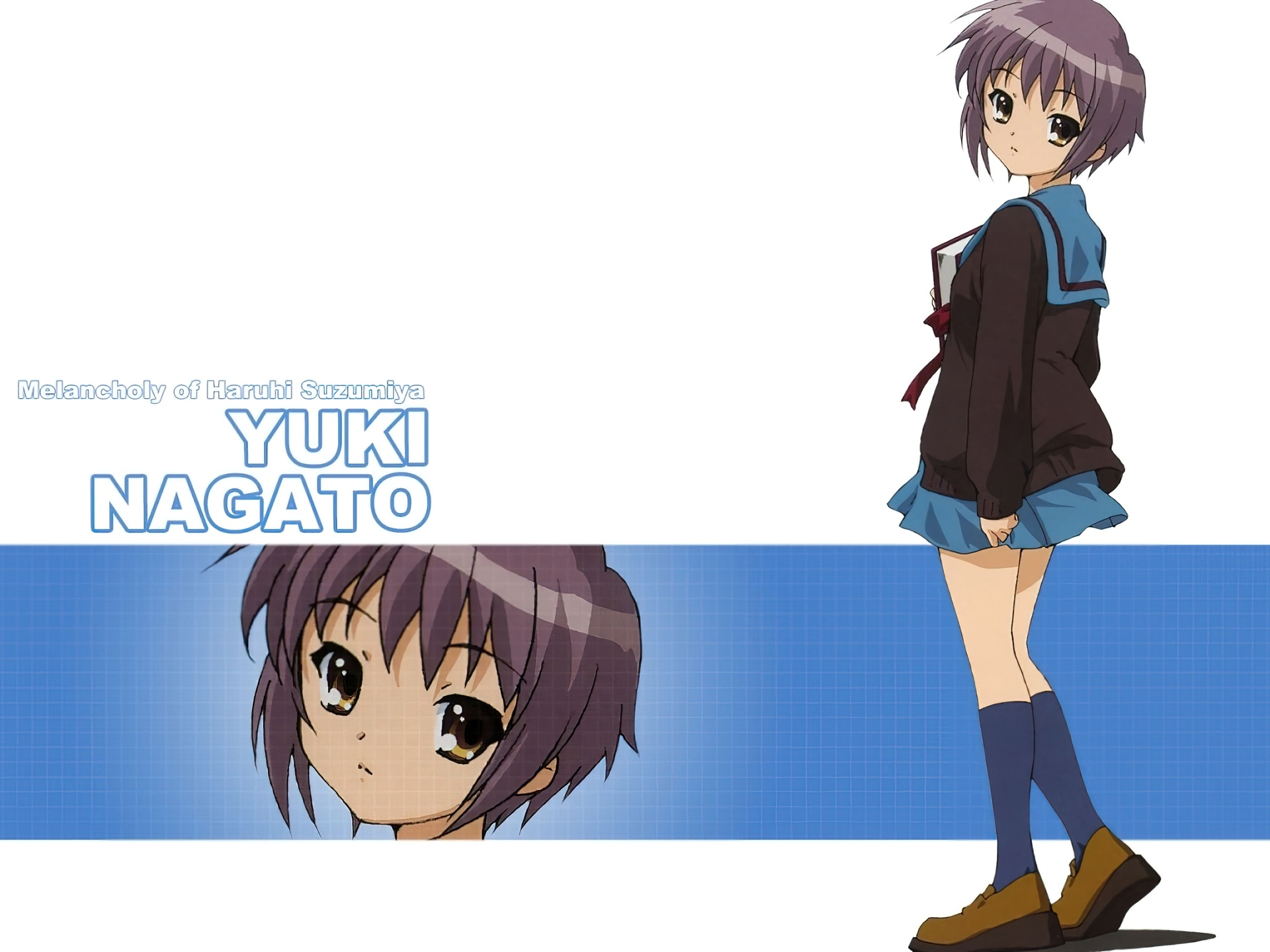 Suzumiya Haruhi No Yuuutsu, Yuki Nagato, twarz