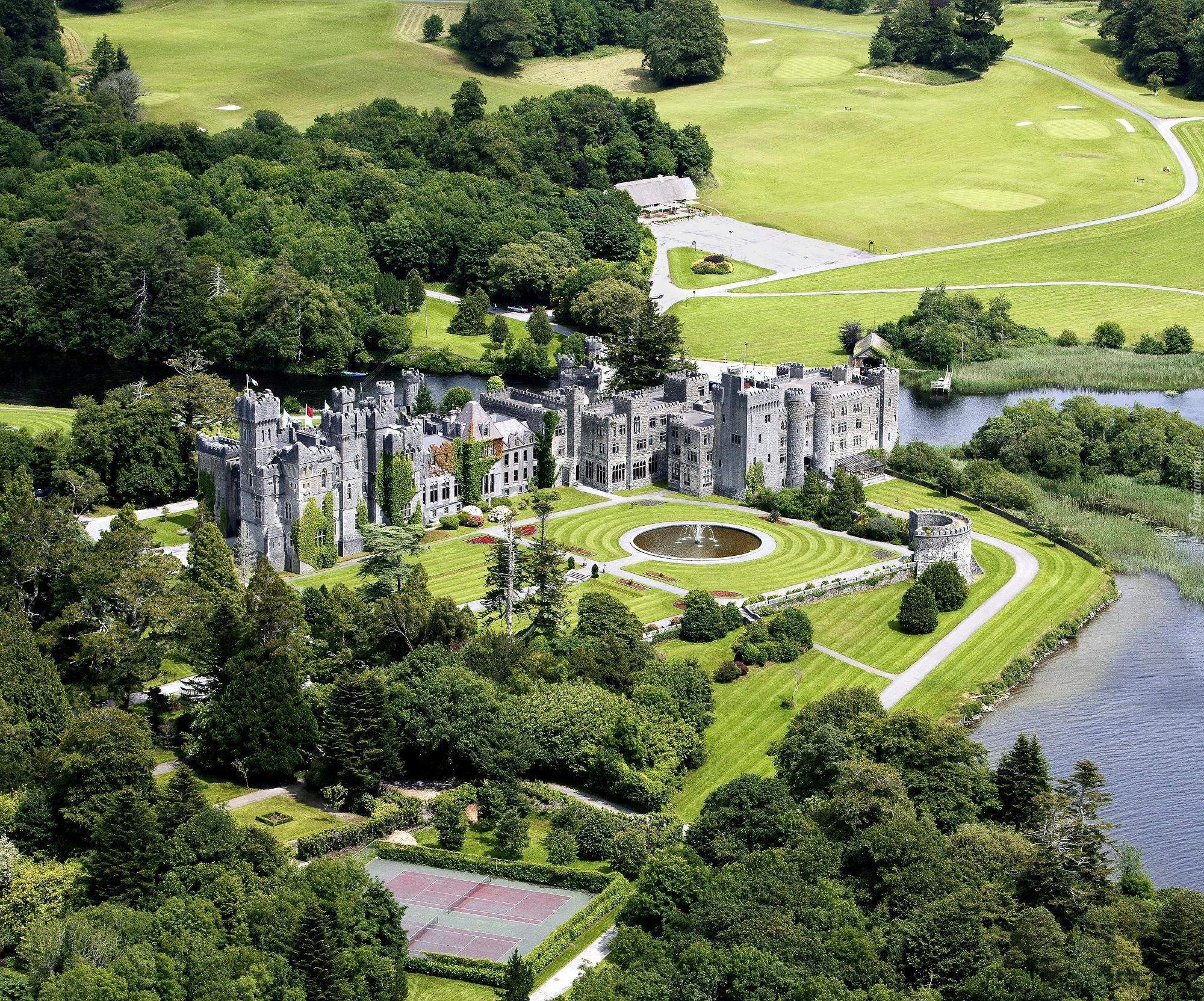 Zamek Ashford Castle, Hotel Hotel Ashford Castle, Hrabstwo Mayo, Irlandia