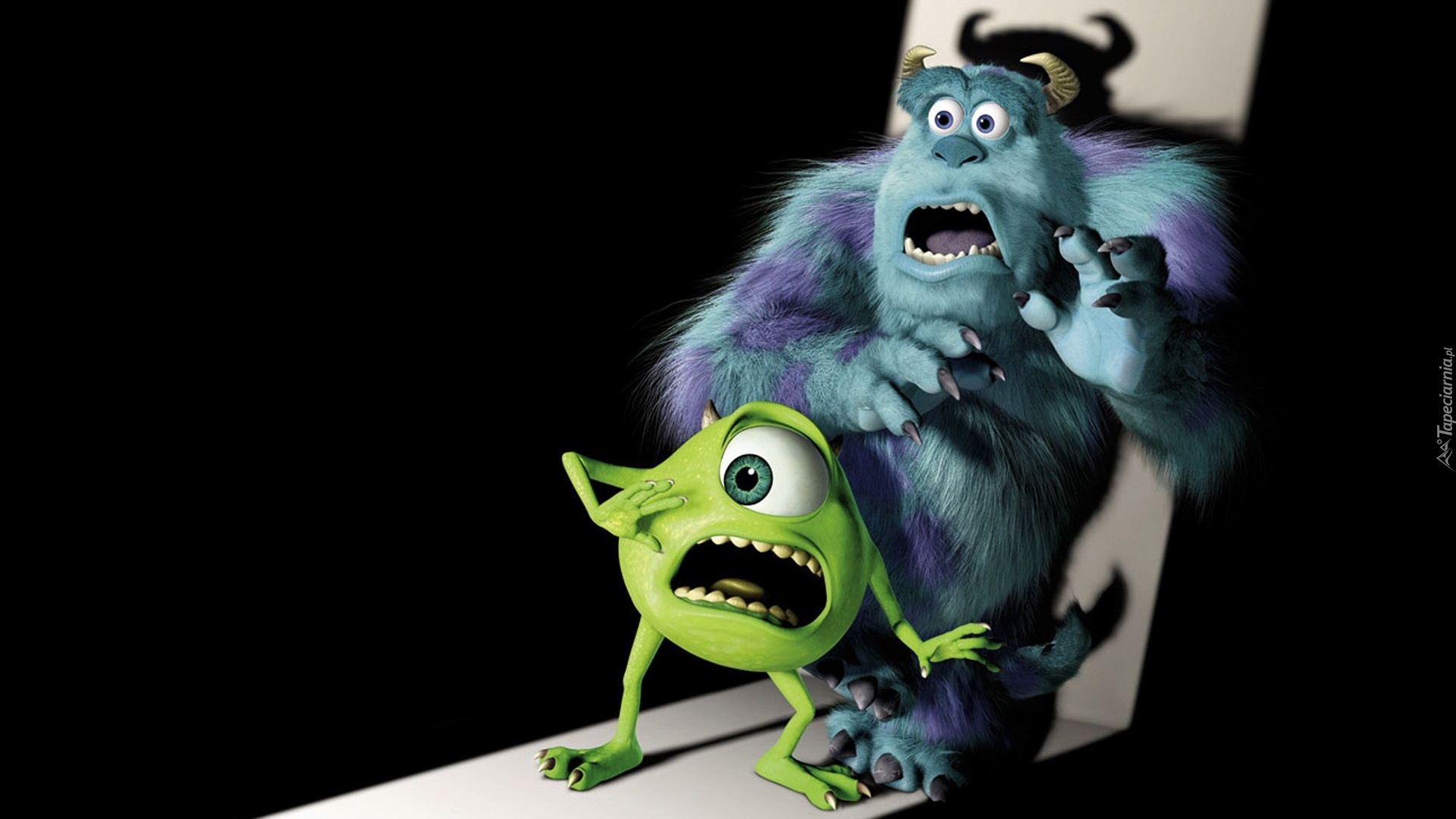 Potwory i spółka, Monsters Inc, Mike Wazowski, James P. Sullivan, Strach