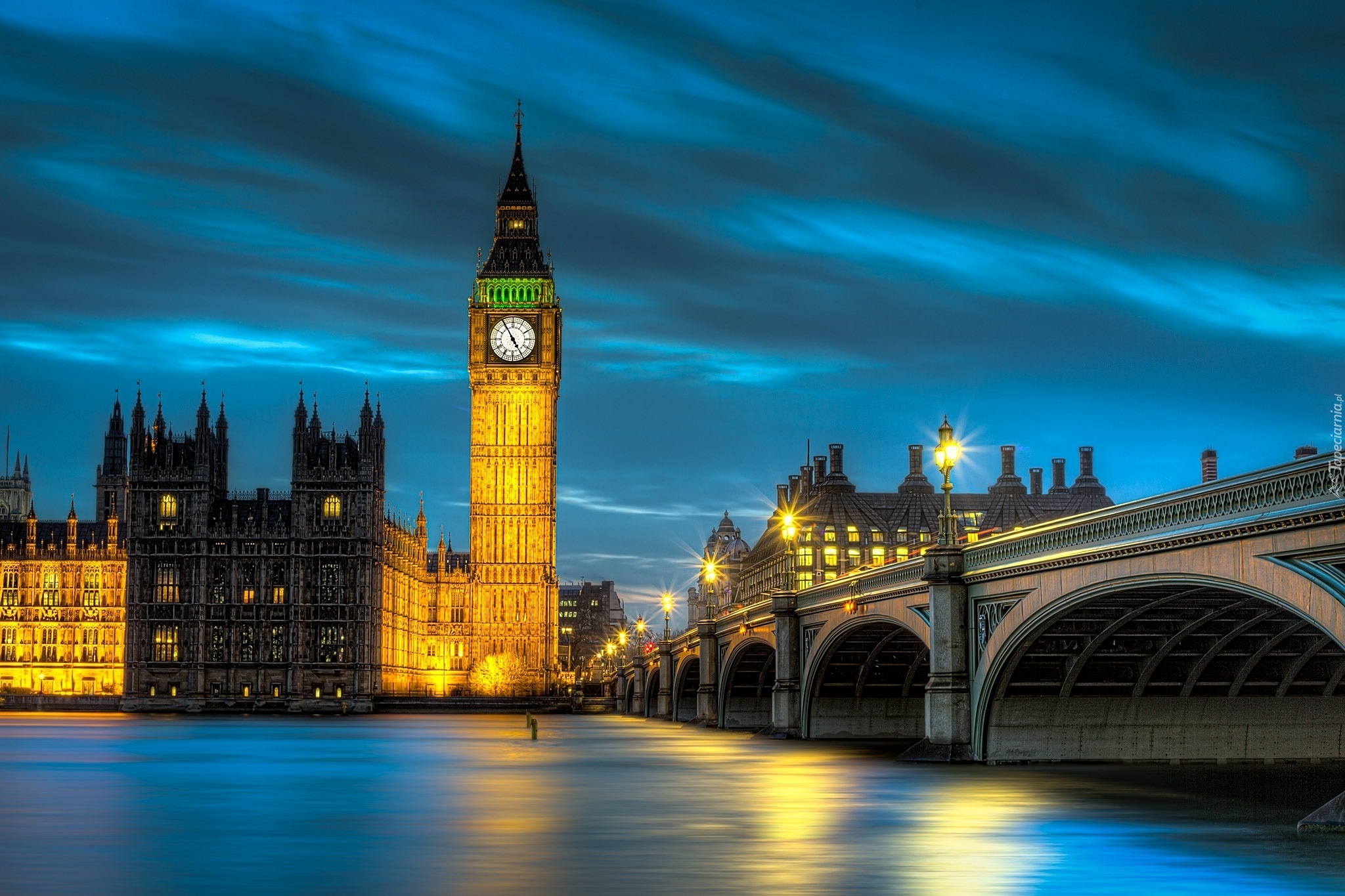 Big Ben, Pałac Westminster, Londyn, Anglia