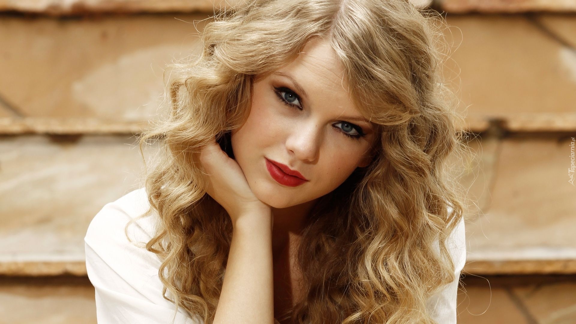 Taylor Swift, Blondynka, Makijaż