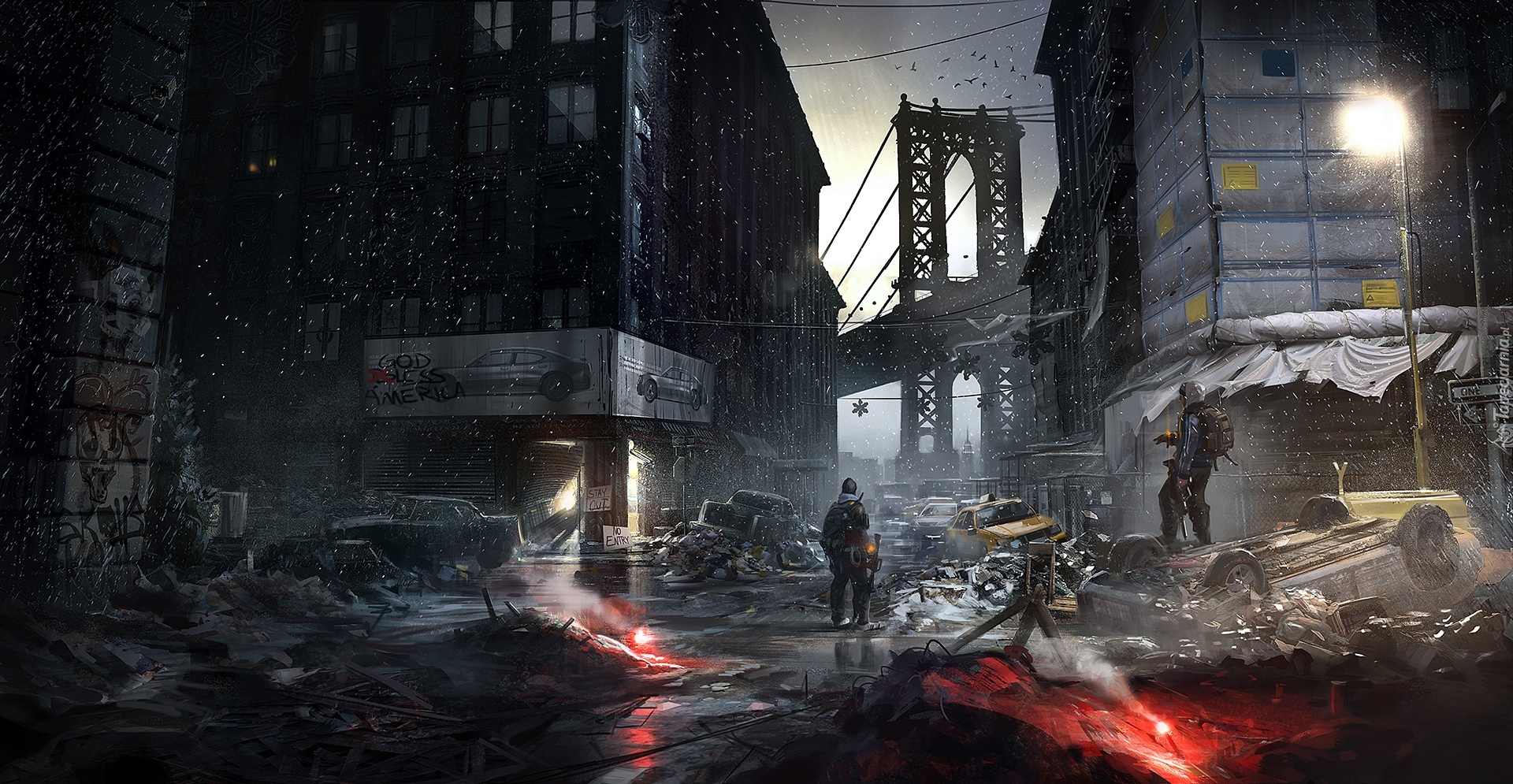 The Division, Artwork, Zołnierze, Miasto