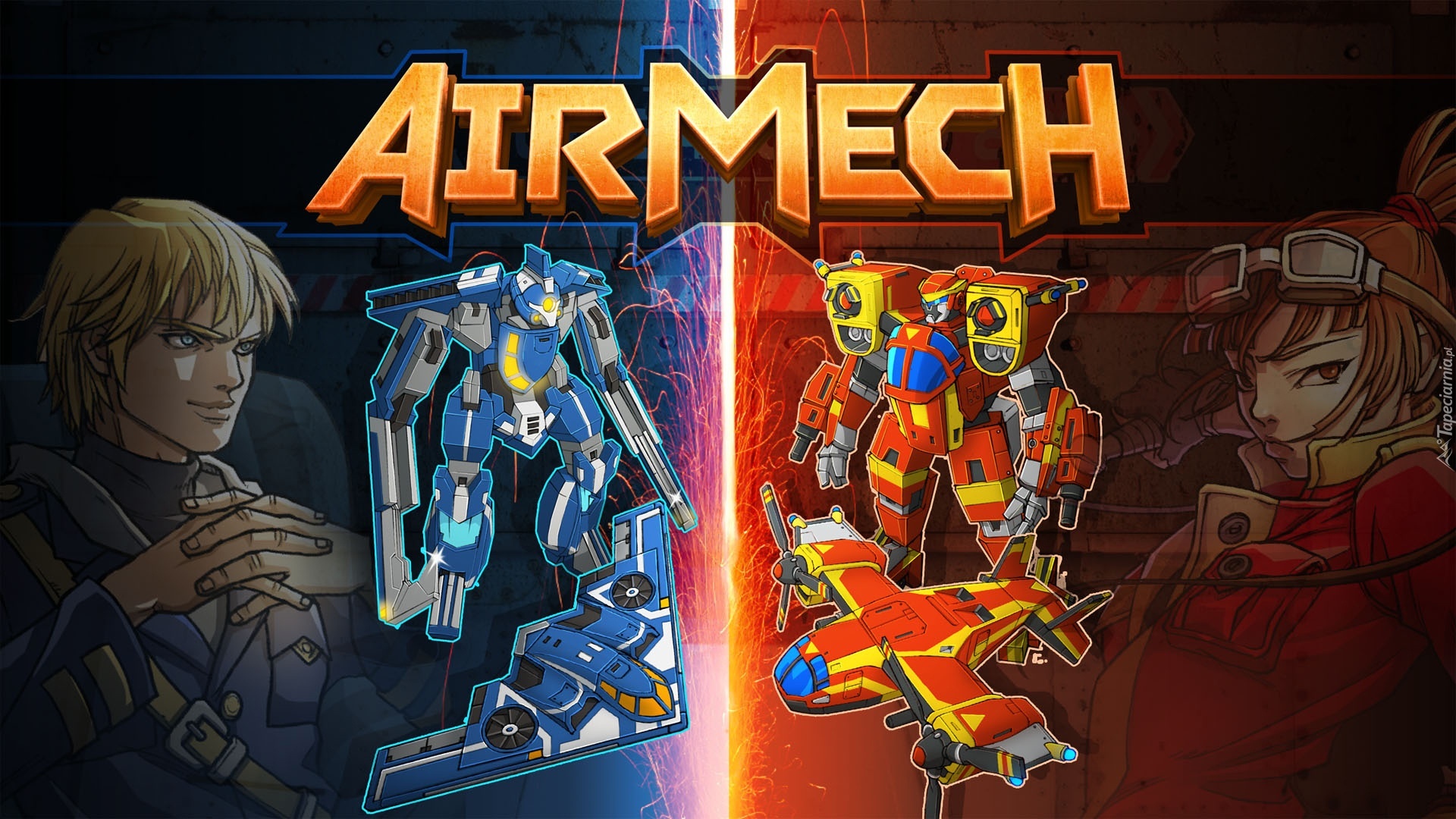 AirMech, Gra, Komputerowa, Roboty