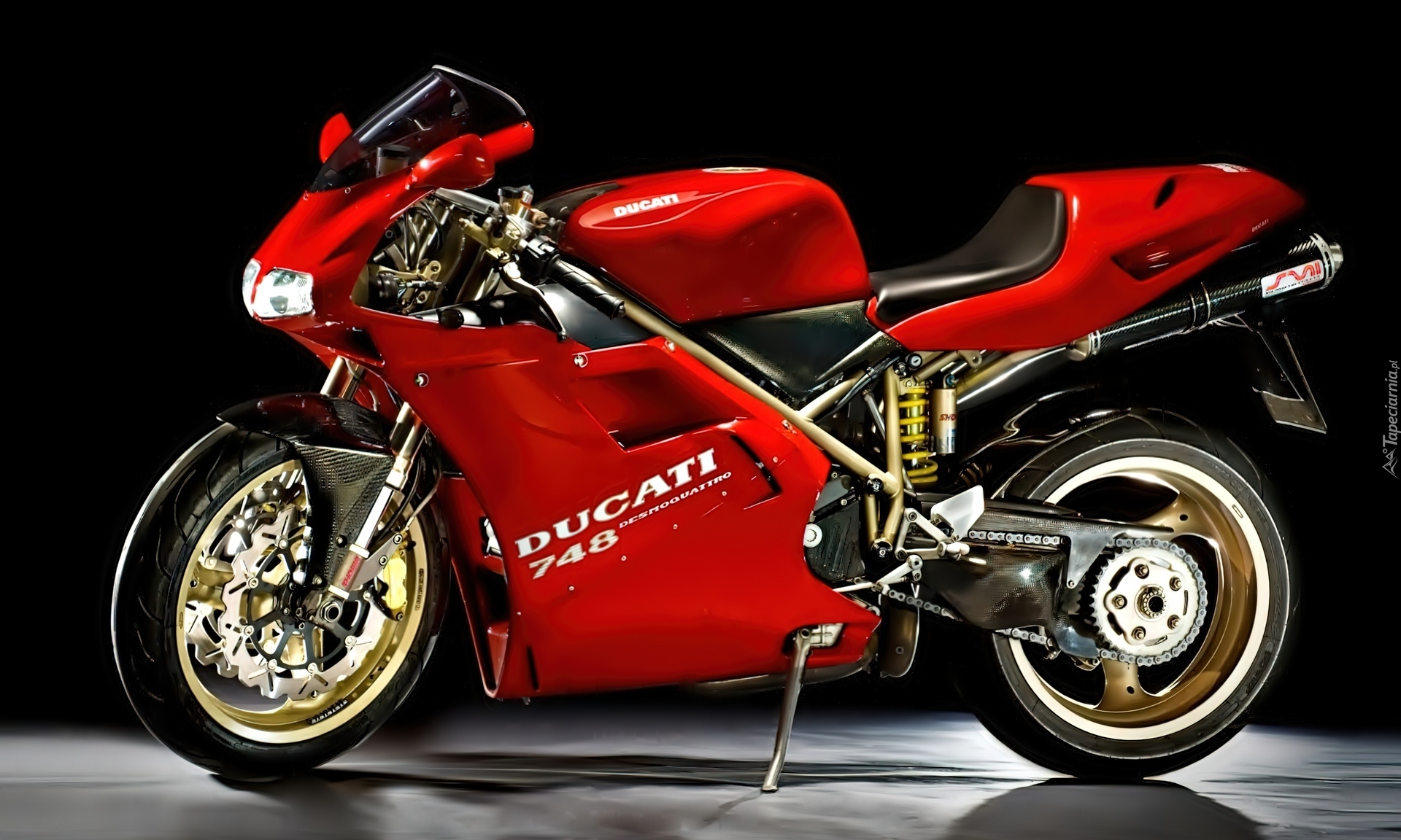 Ducati, 748, Czerwony