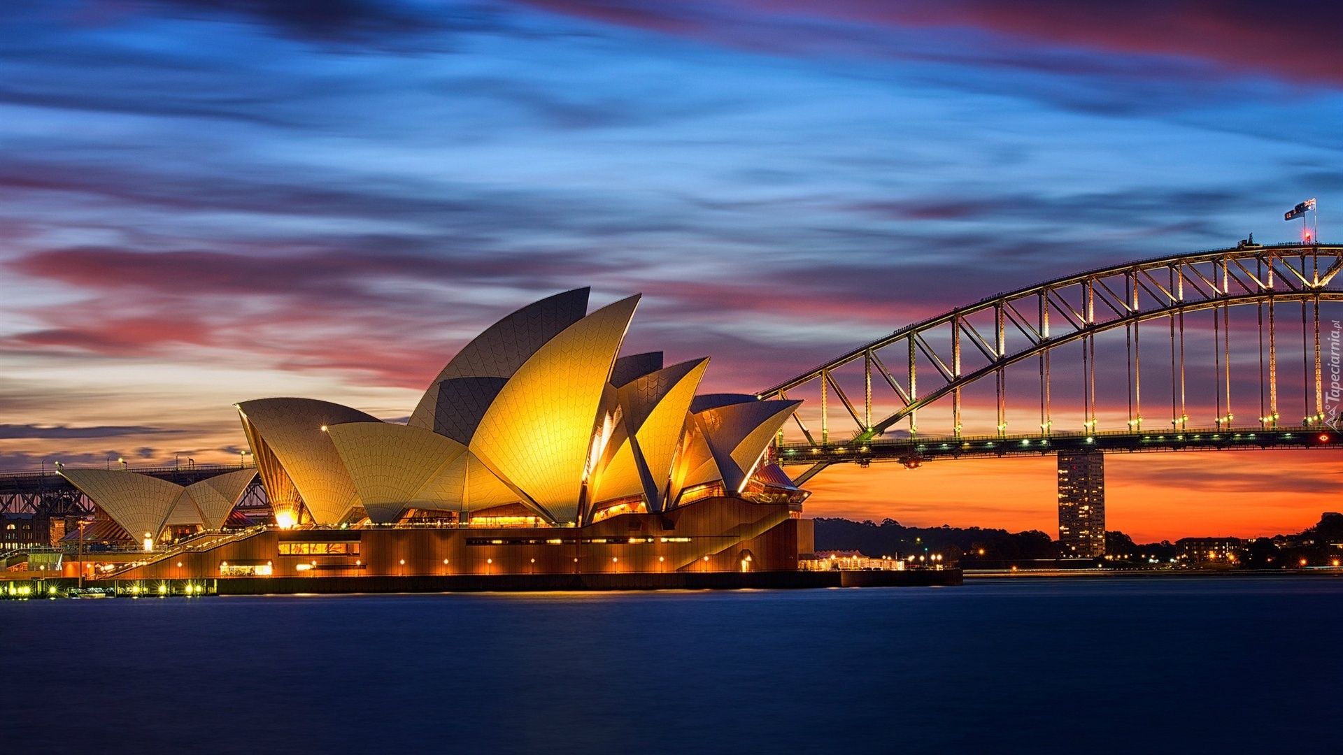Australia, Sydney, Sydney Opera House, Most Sydney Harbour Bridge