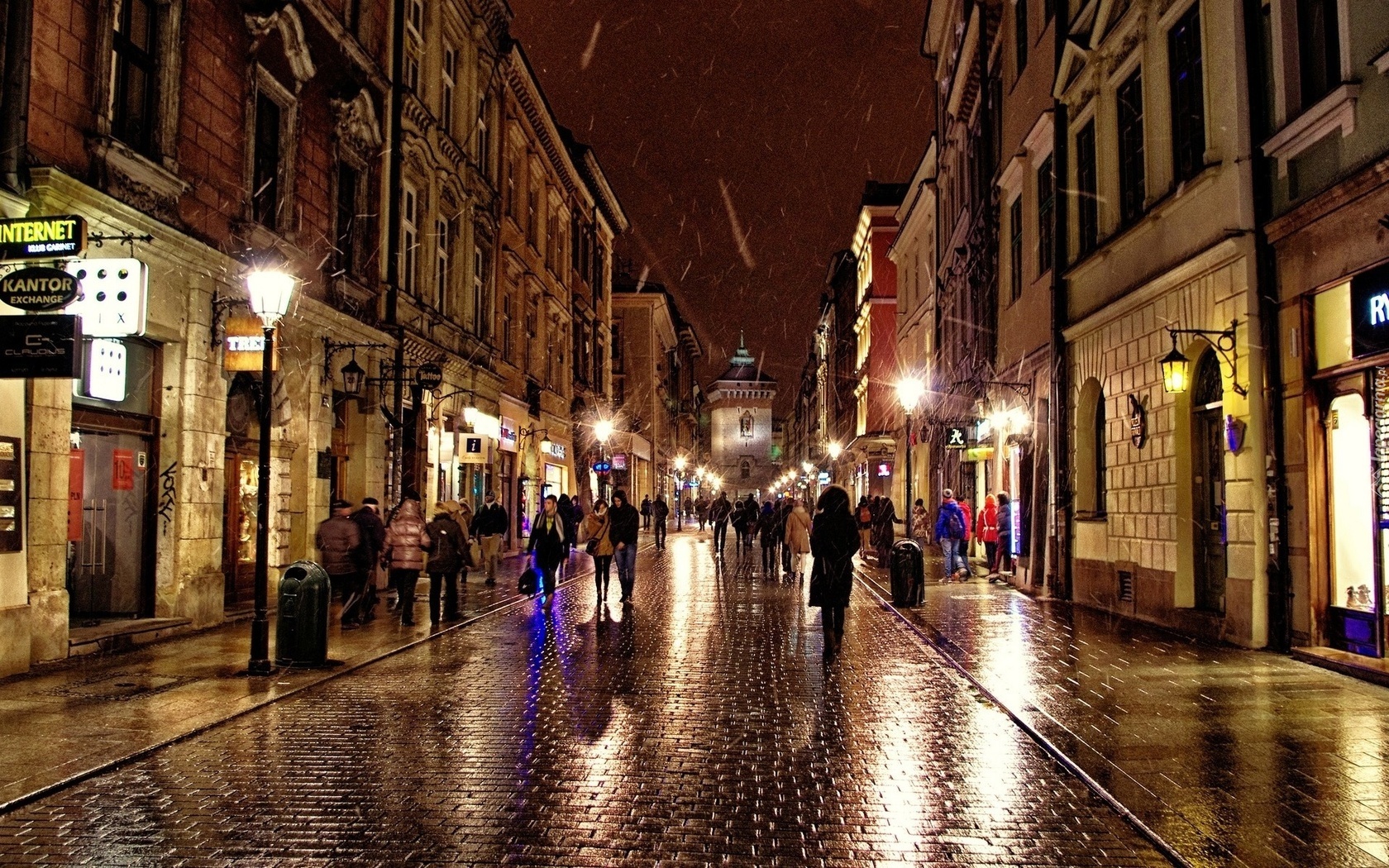 Kraków, Ulica, Przechodnie
