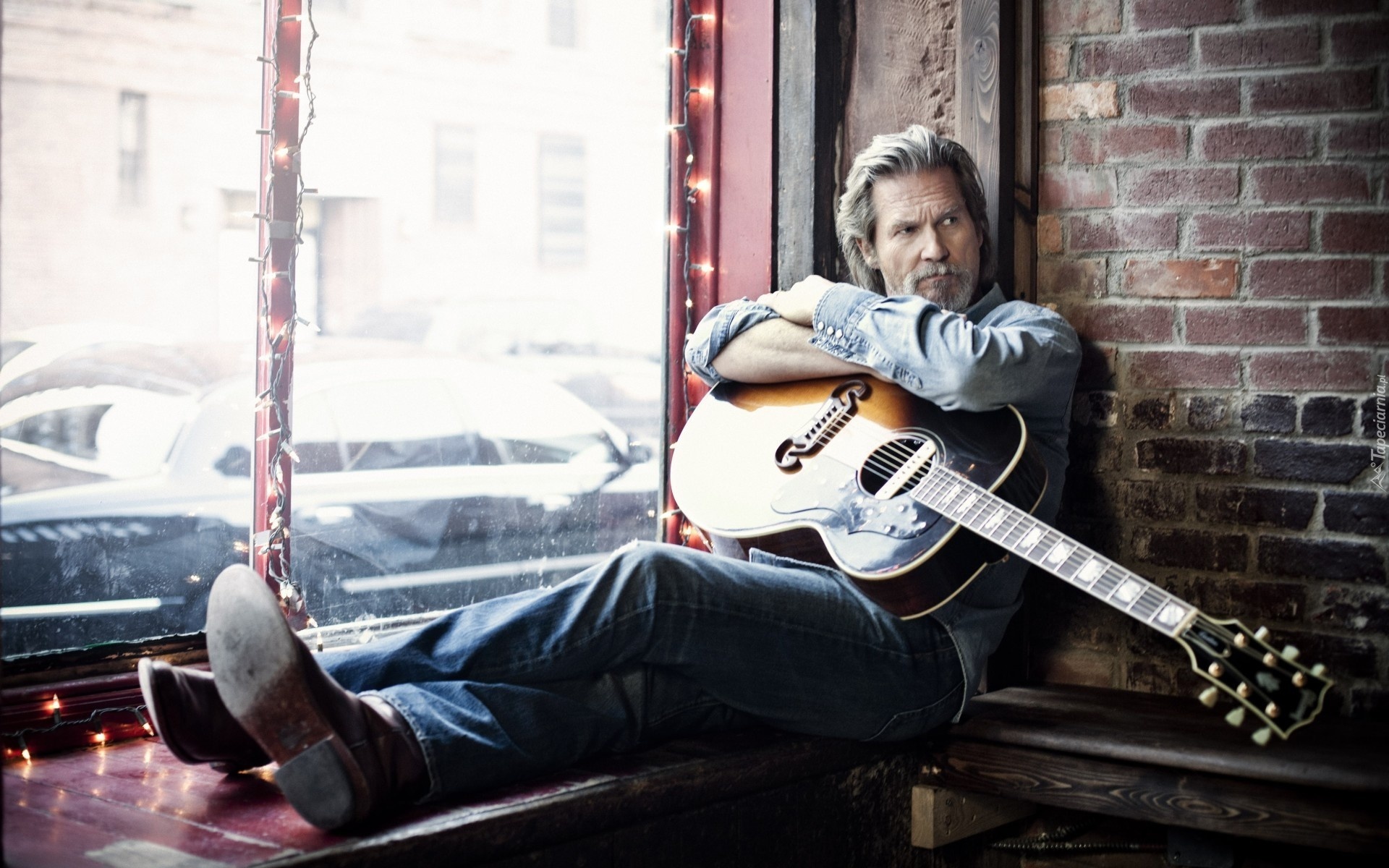 Jeff Bridges, Gitara