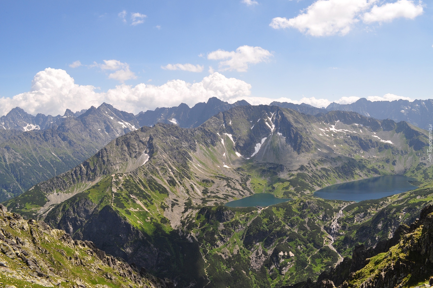 Góry, Jezioro, Niebo