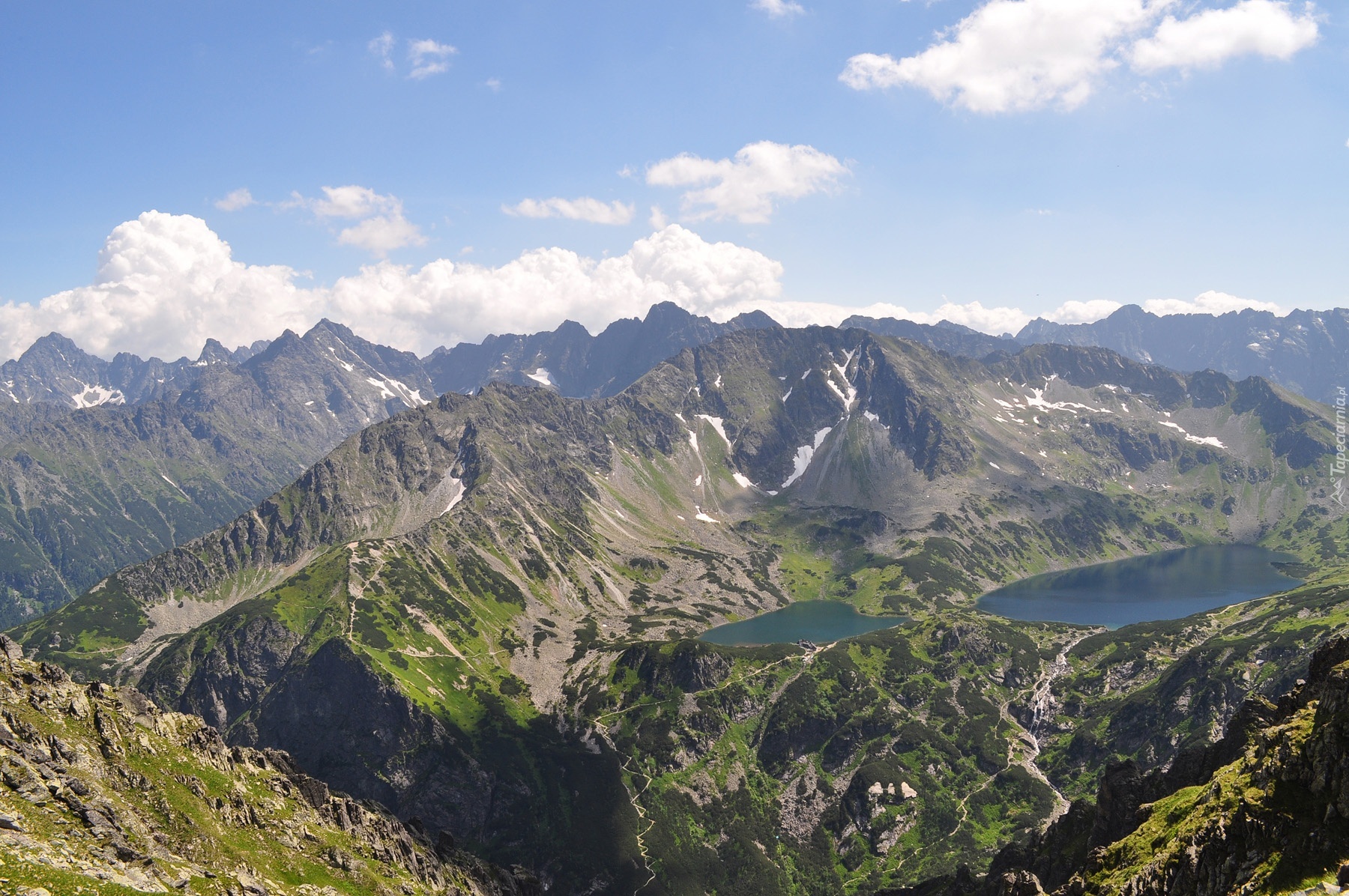 Góry, Jezioro, Niebo