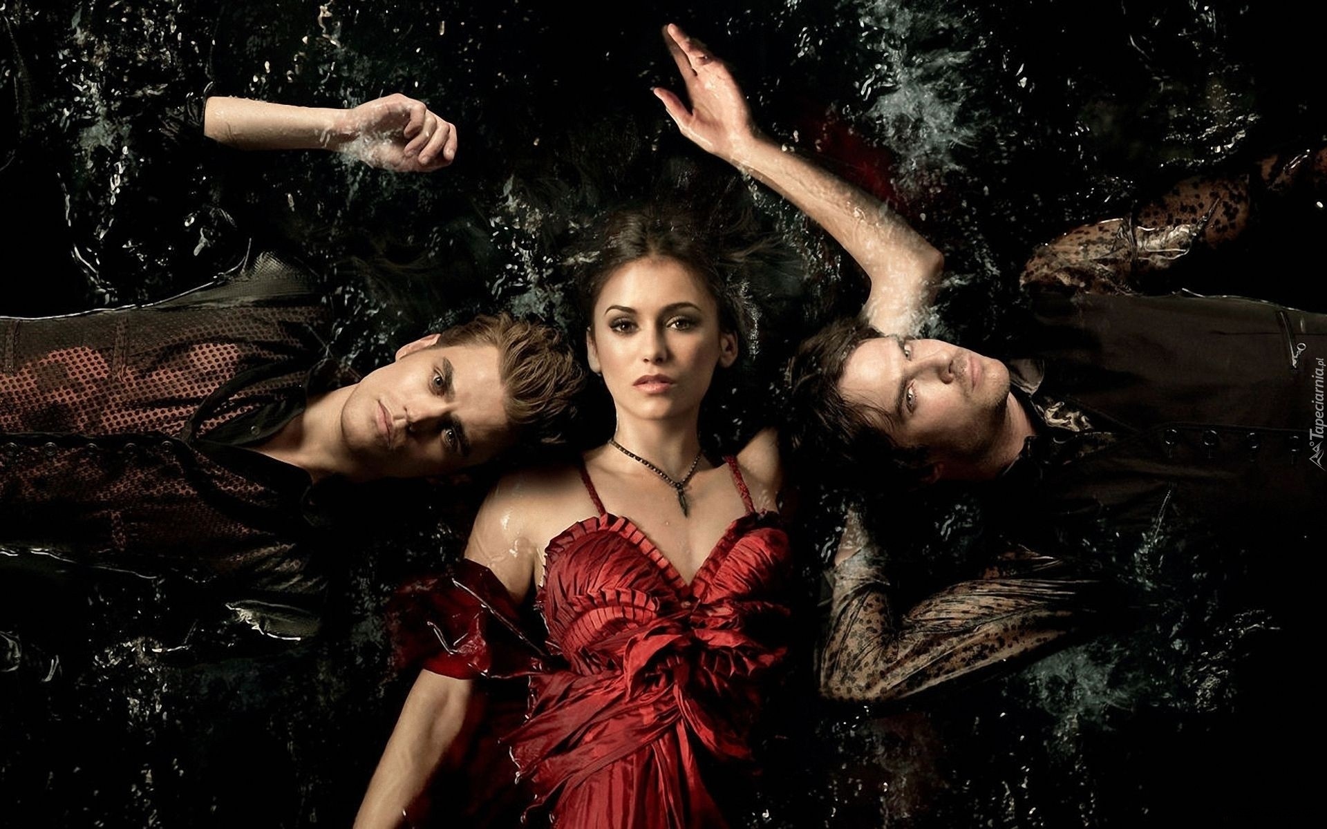 Pamiętniki wampirów, The Vampire Diaries, Paul Wesley, Nina Dobrev, Ian Somerhalder