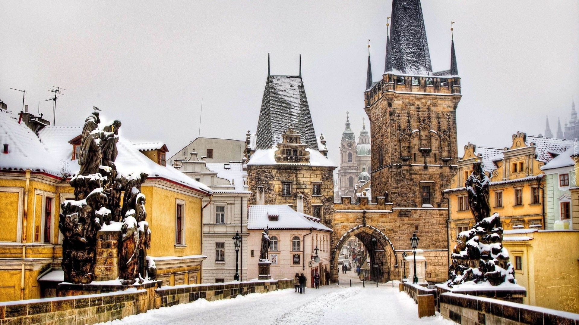 Zima, Praga