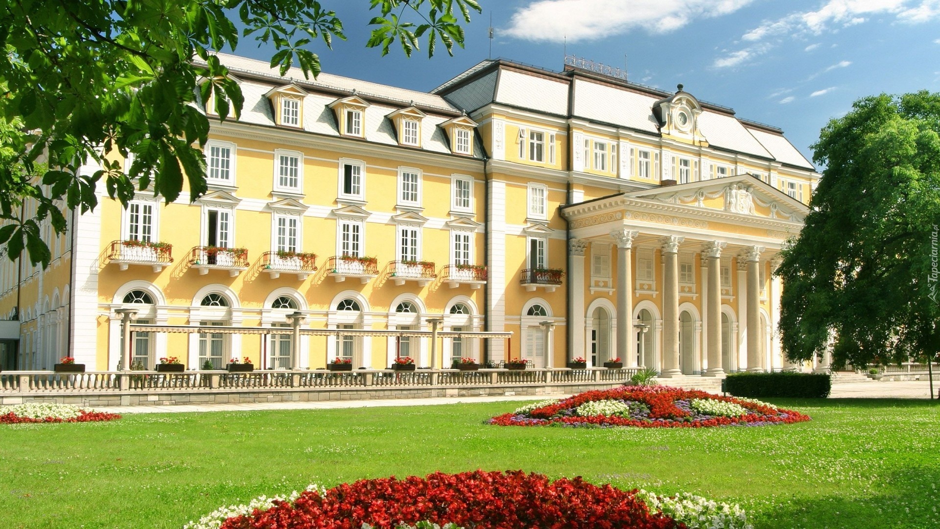 Pałac, Bled, Słowenia