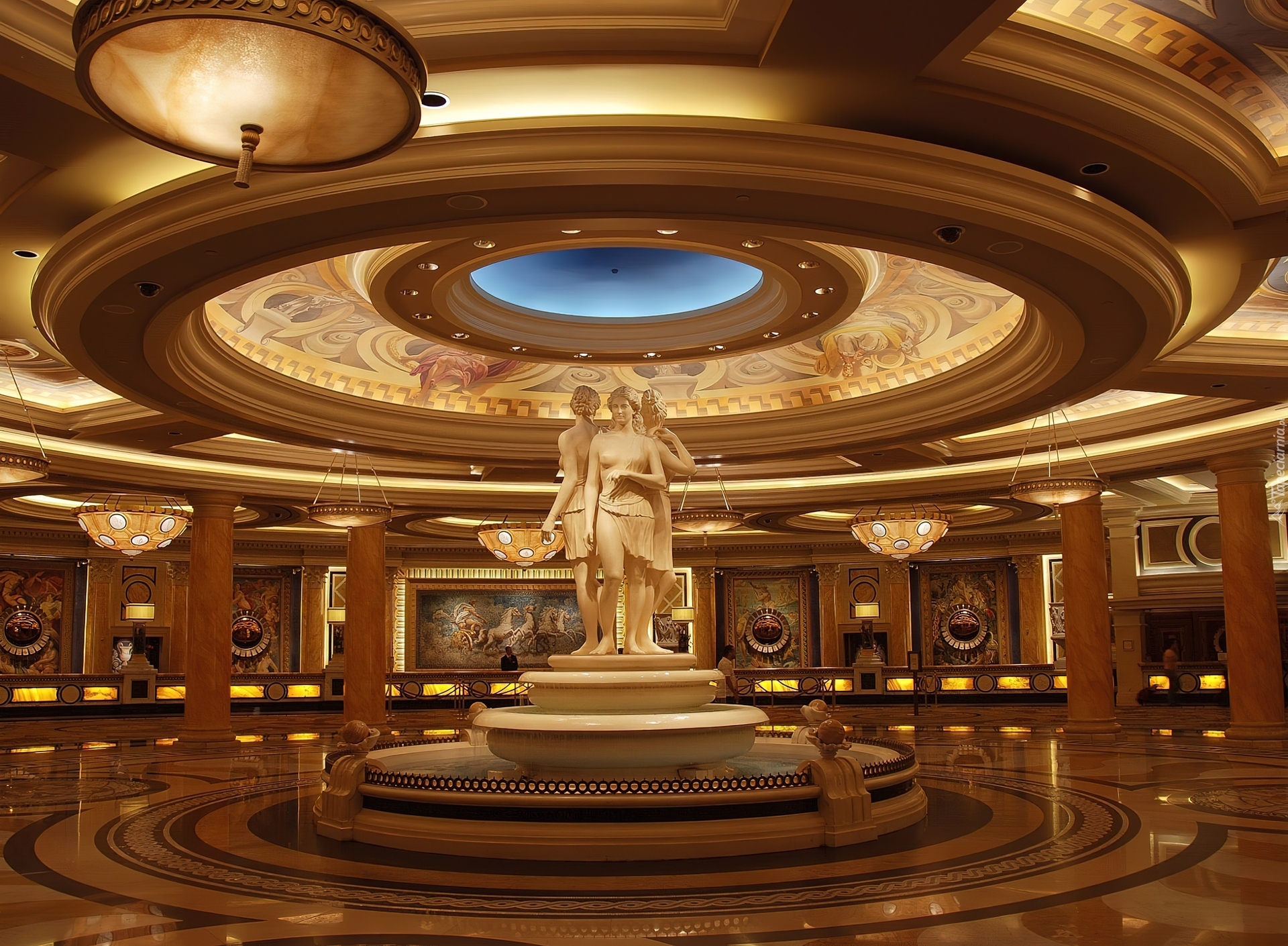 Stany Zjednoczone, Las Vegas, Hotel Caesars Palace, Wnętrze