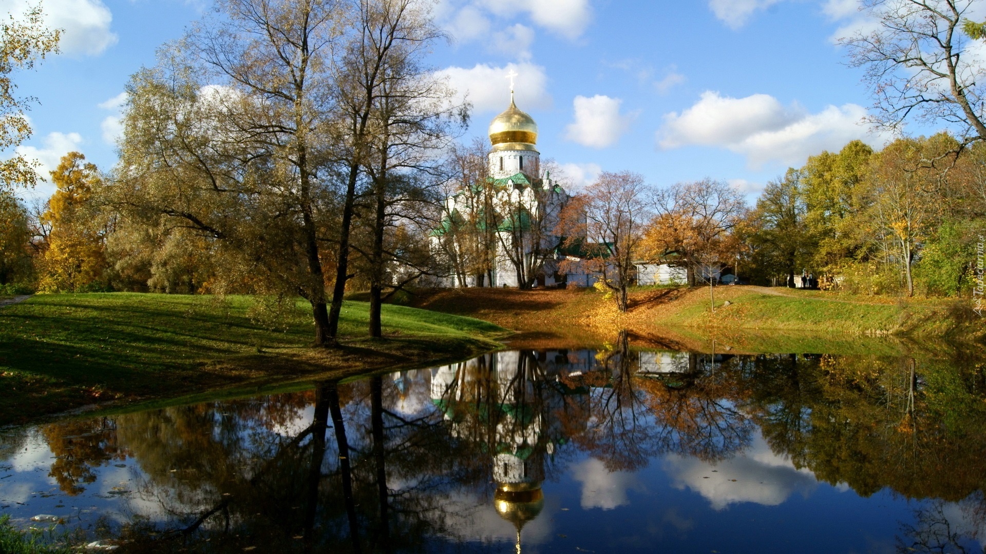 Park, Rzeka, Cerkiew