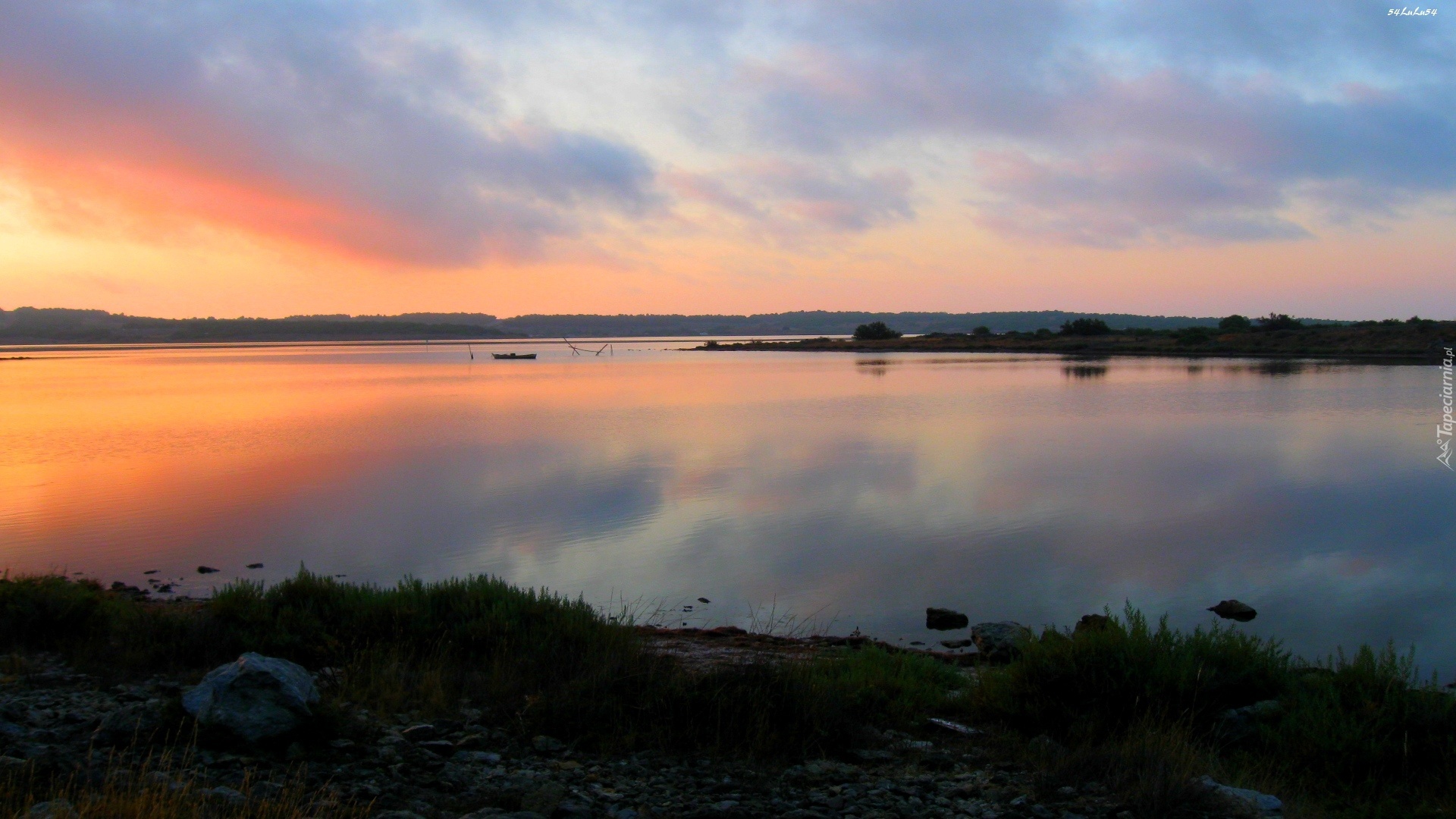 Jezioro, Zachód