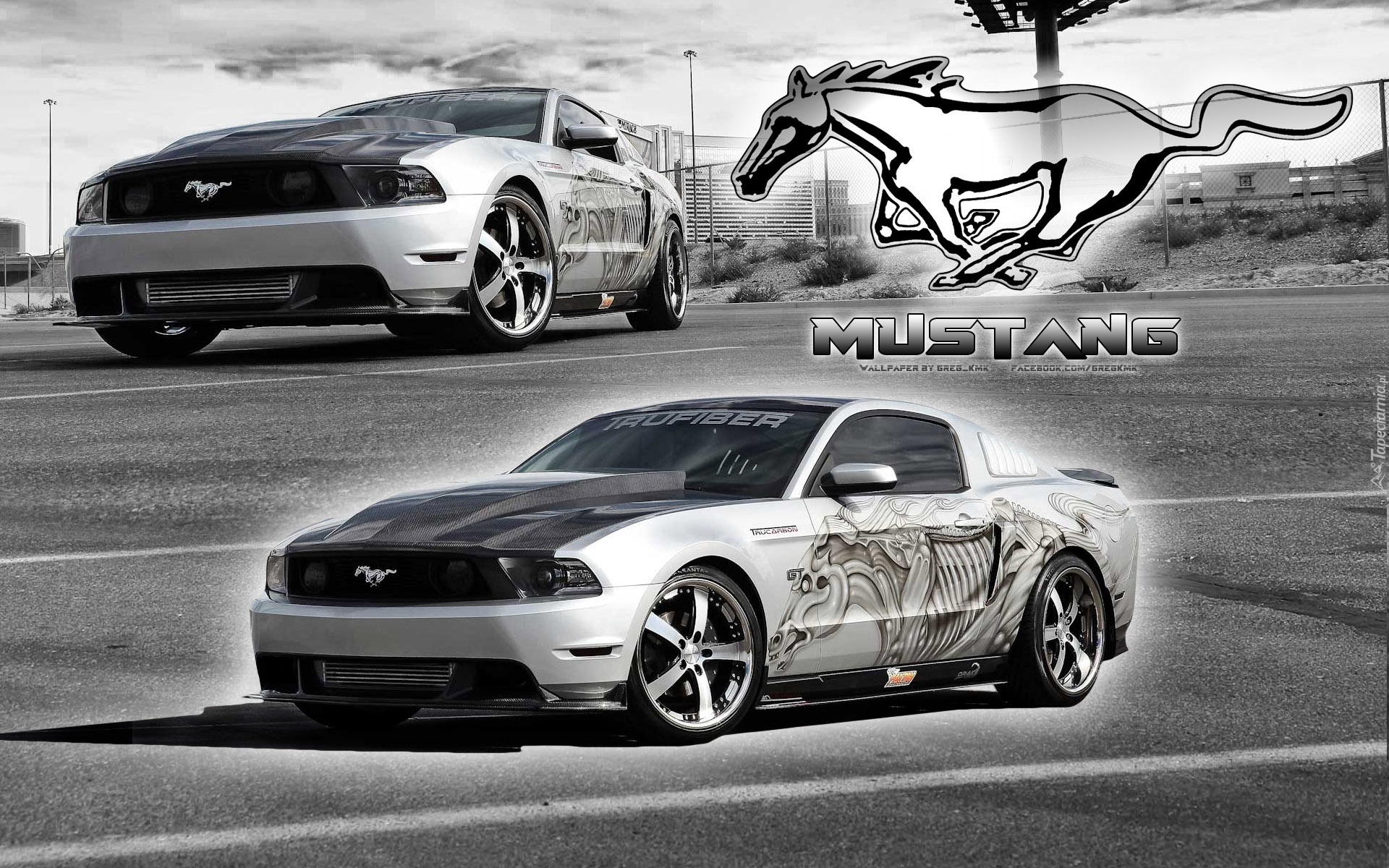 Ford Mustang, Shelby, GT500, Trufieber, Vossen Wheels