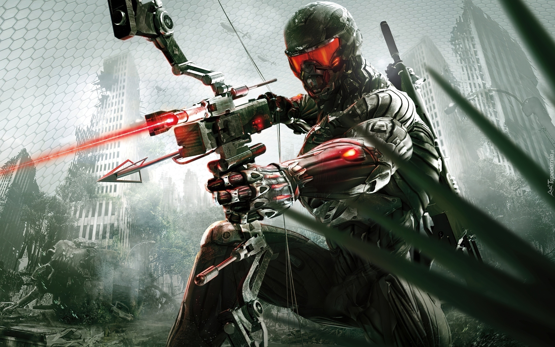 Crysis 3, Postać, Maska, Łuk