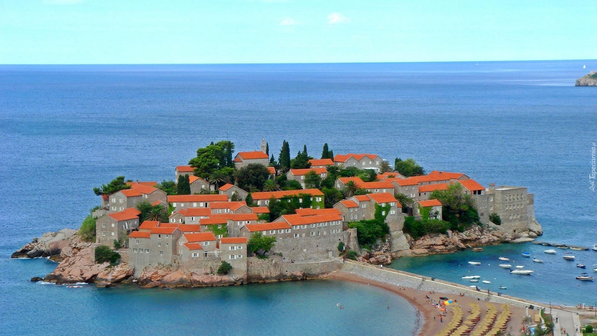 Sveti Stefan, Domy, Gmina Budva, Czarnogóra