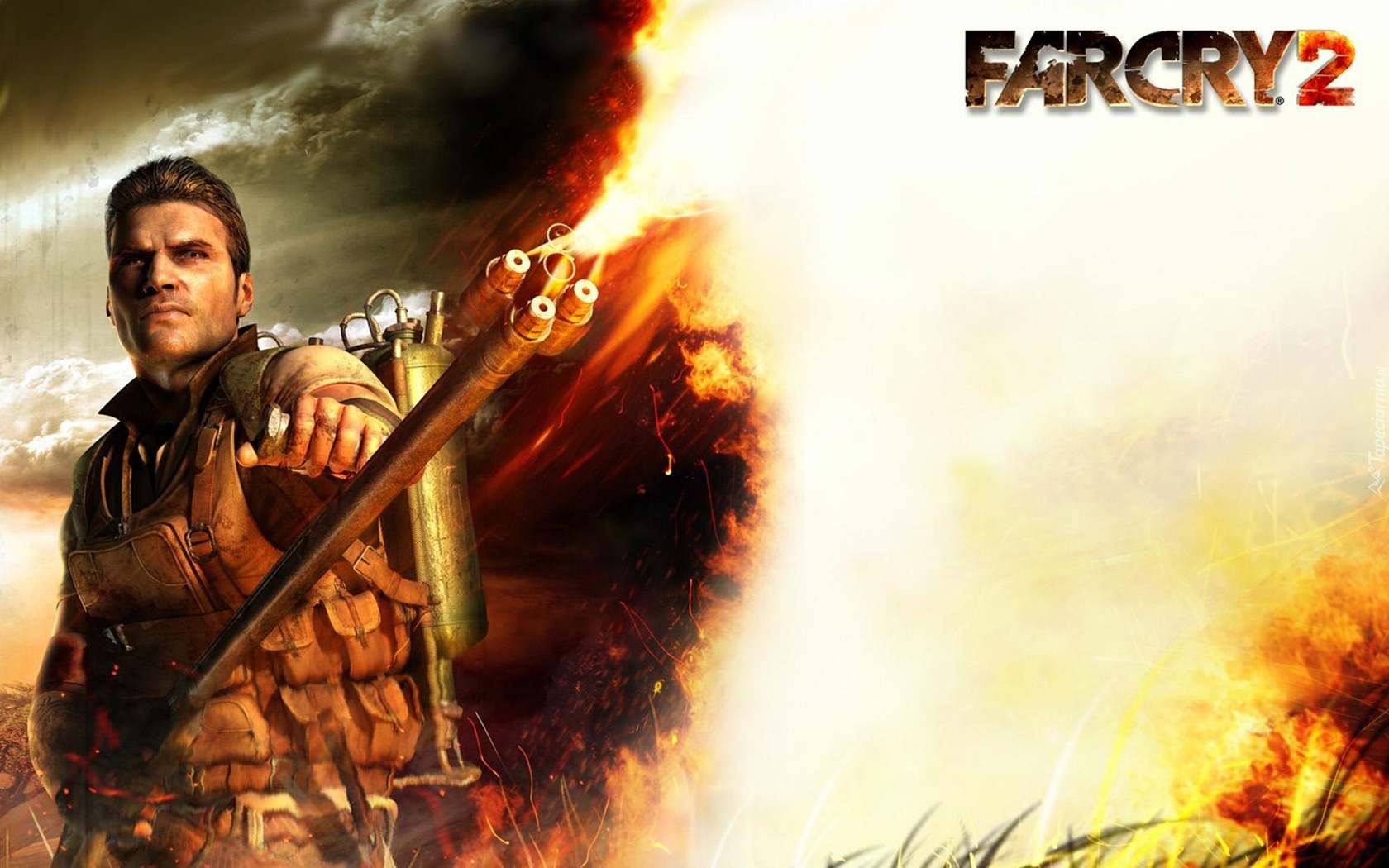 Far Cry2, Miotacz, Ognia