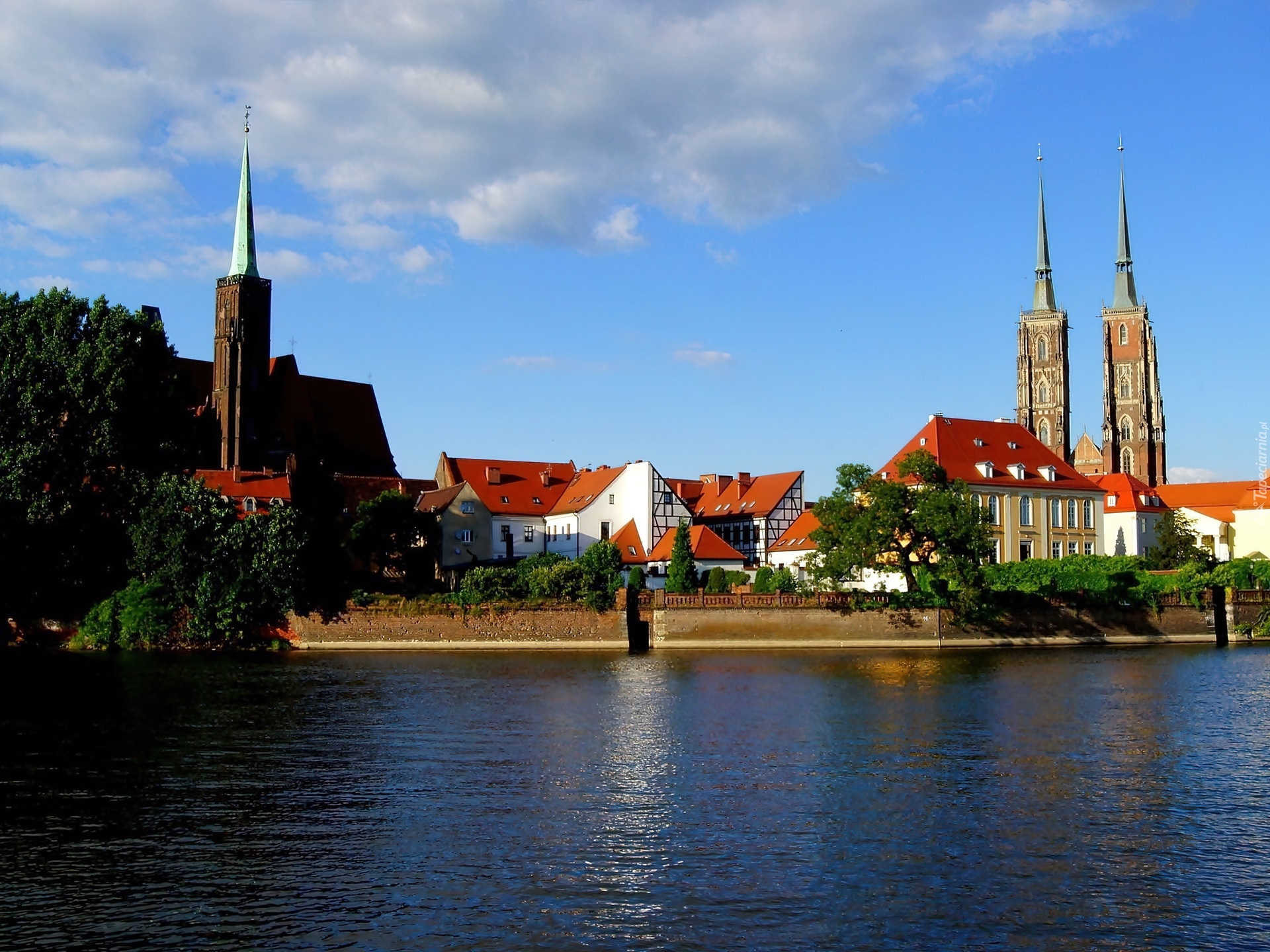 Ostrów, Tumski, Odra