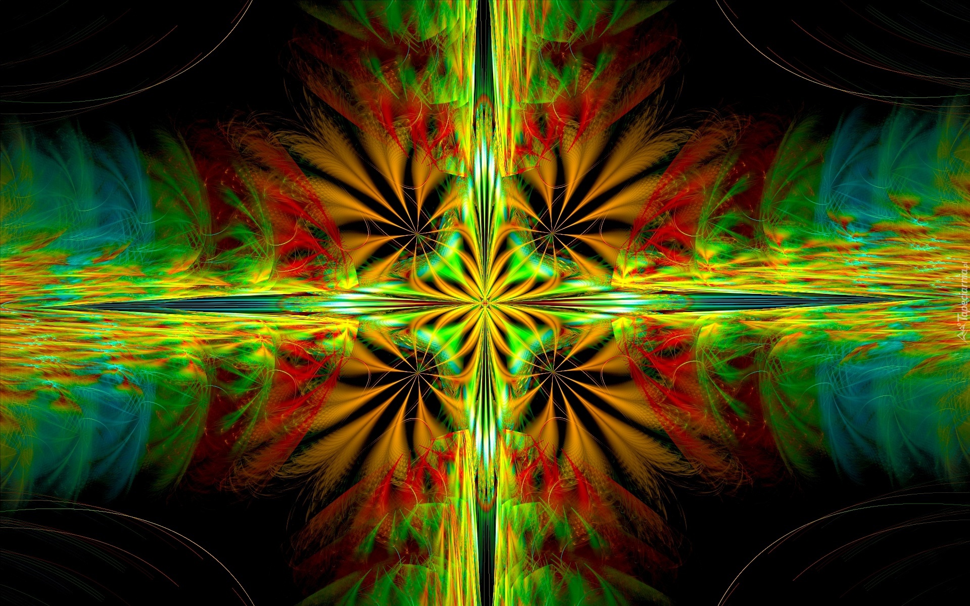 Kolorowa, Abstrakcja, Grafika
