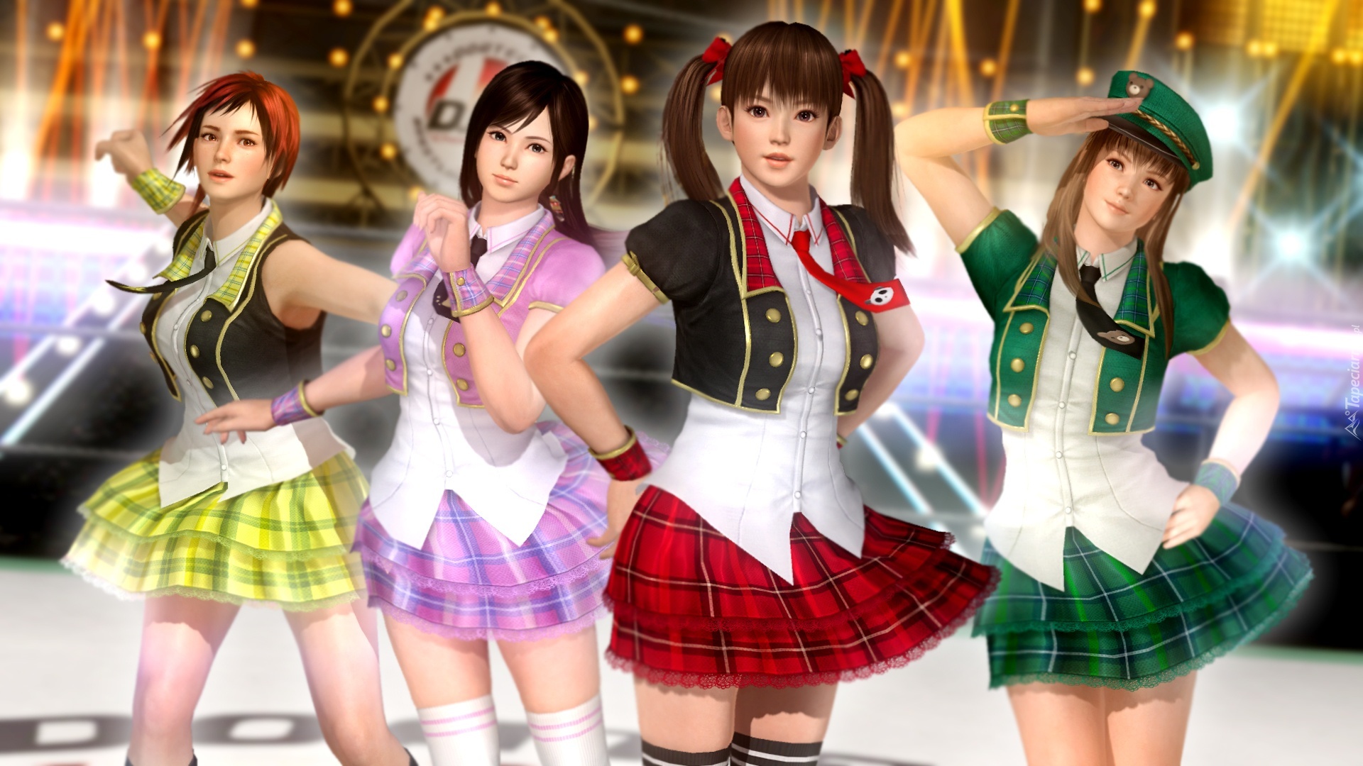 Dead Or Alive 5 Ultimate, Lei Fang, Kokoro, Mila, Hitomi