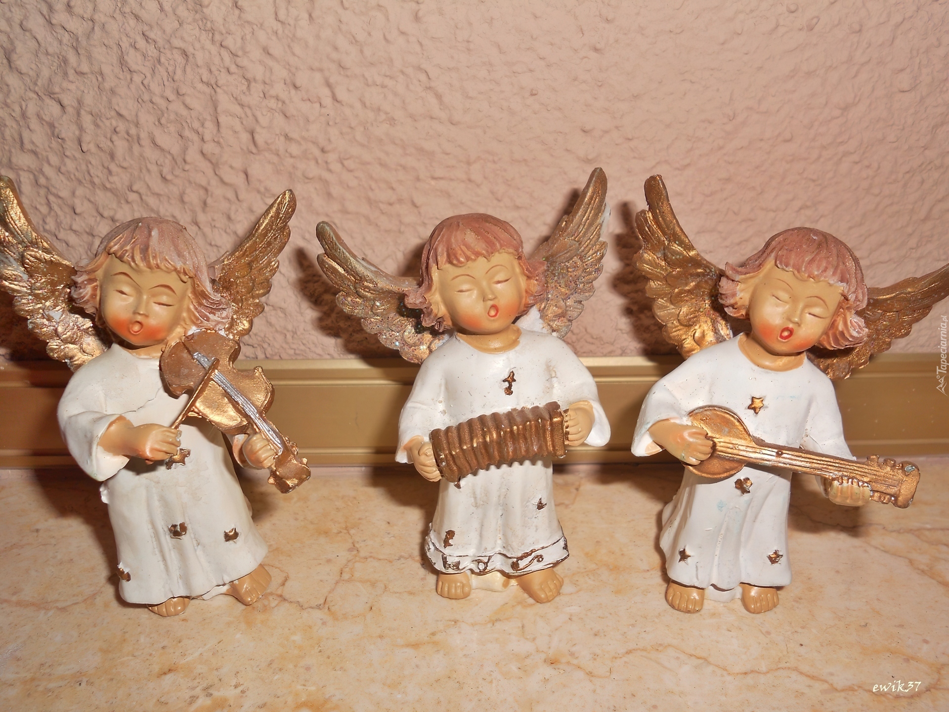 Świąteczne, Anioły, Muzykańci