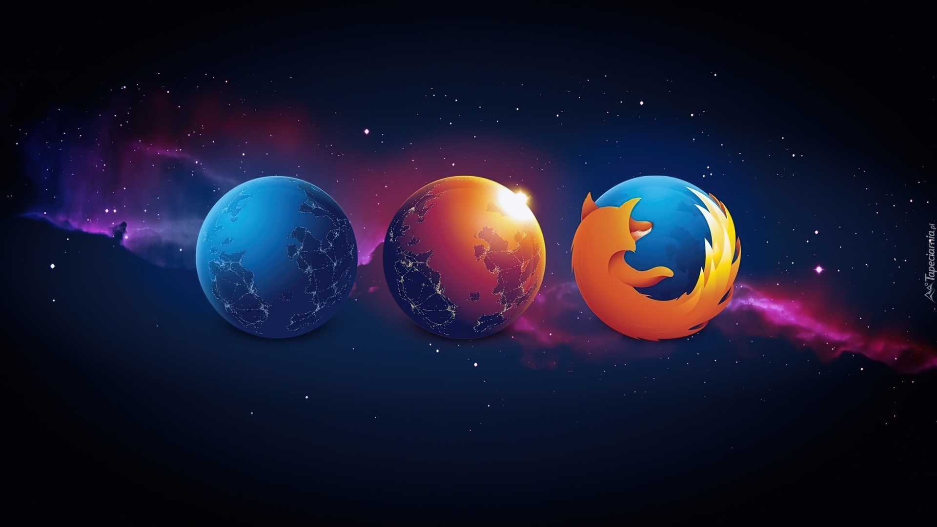 Firefox, Gwiazdy