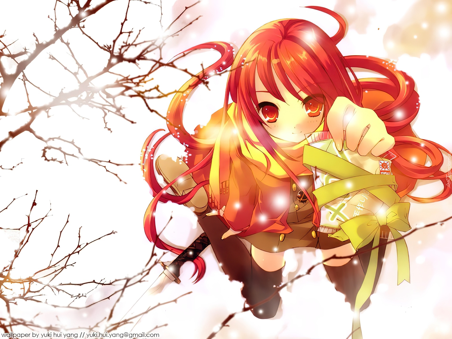 Shakugan No Shana, kokarda, drzewo