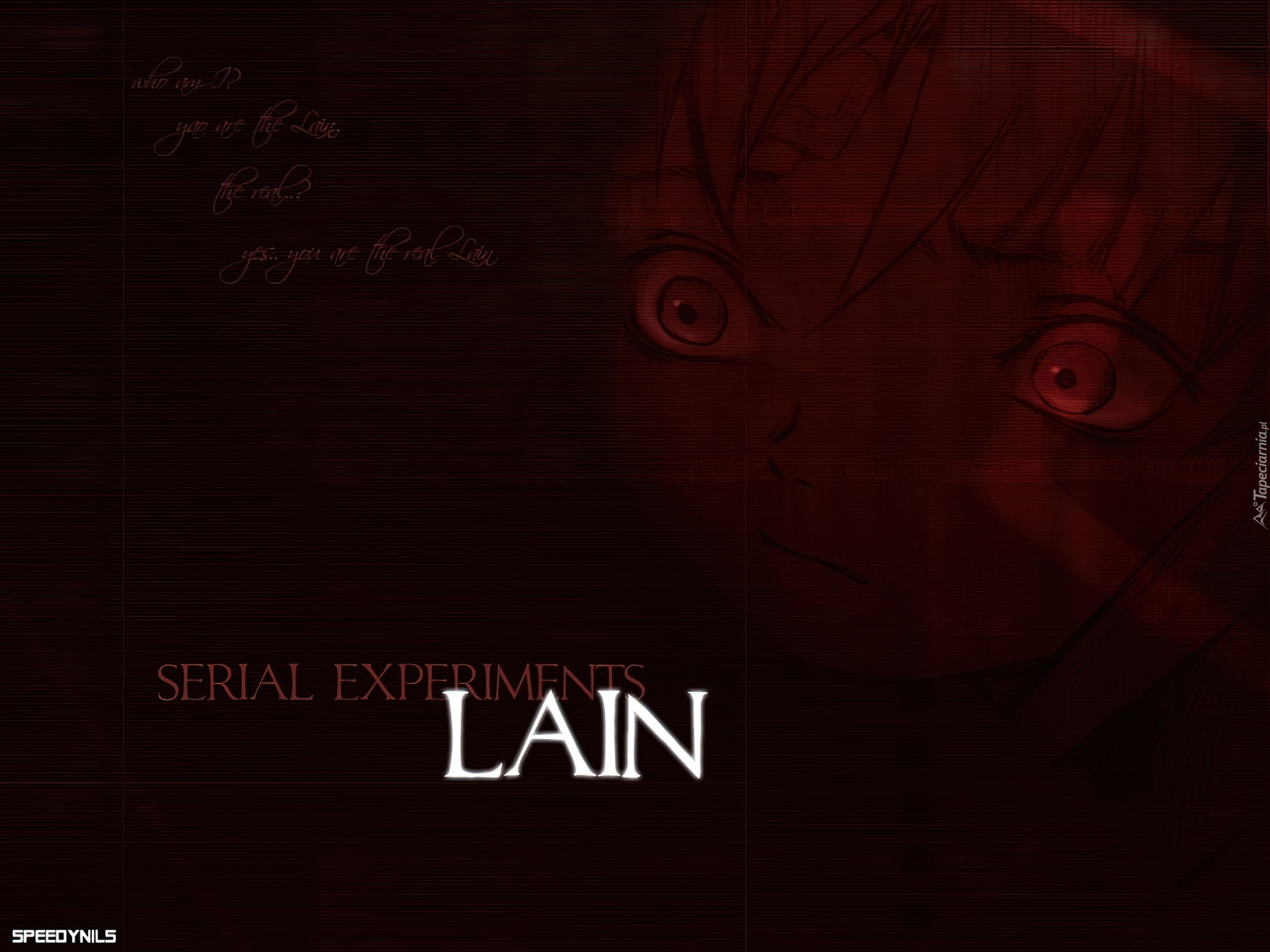 Serial Experiments Lain, małe żrenice