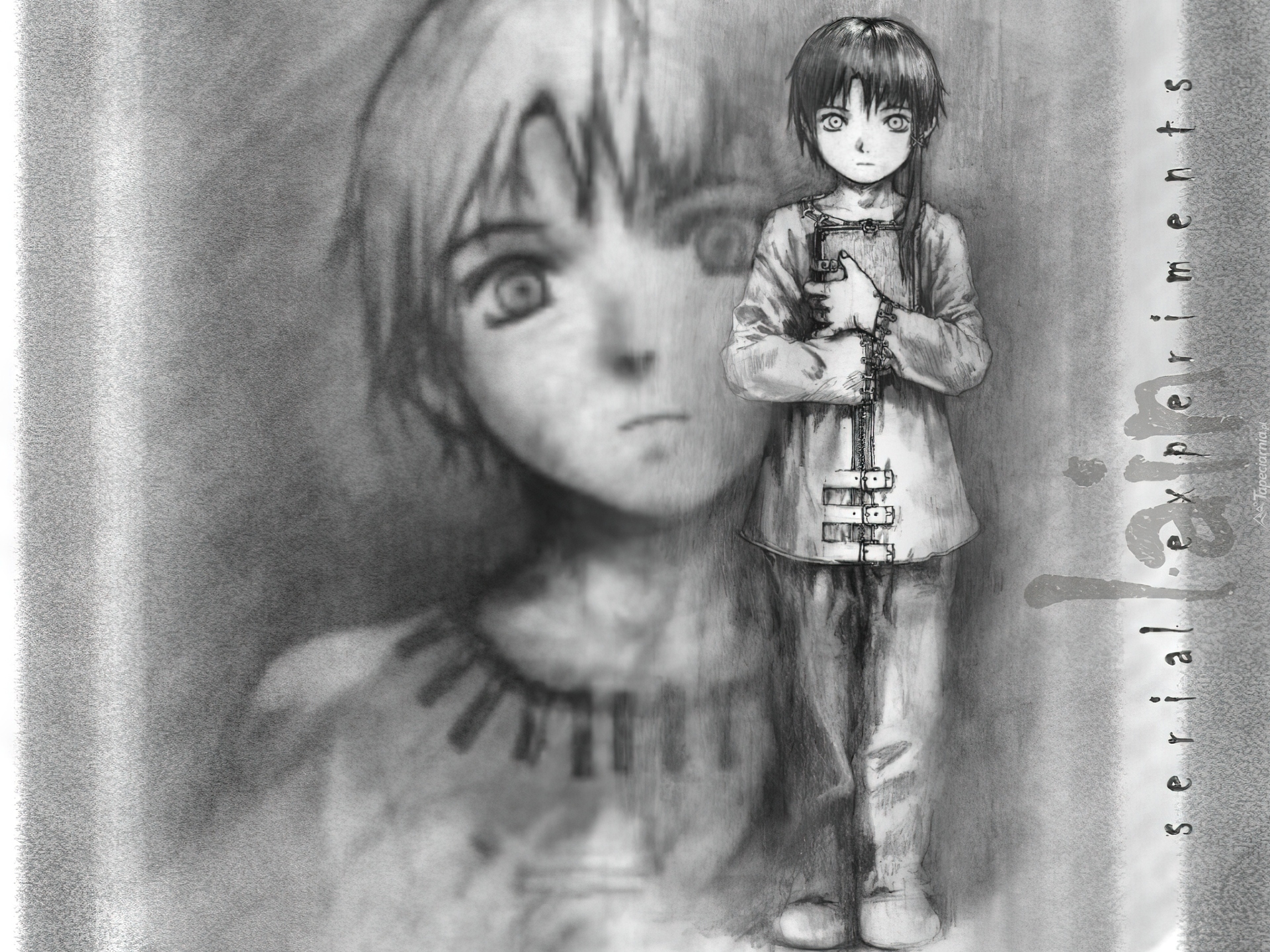 Serial Experiments Lain, dziecko, książka