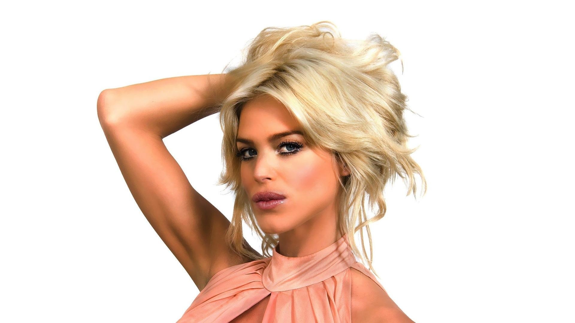 Victoria Silvstedt, Blondynka, Makijaż