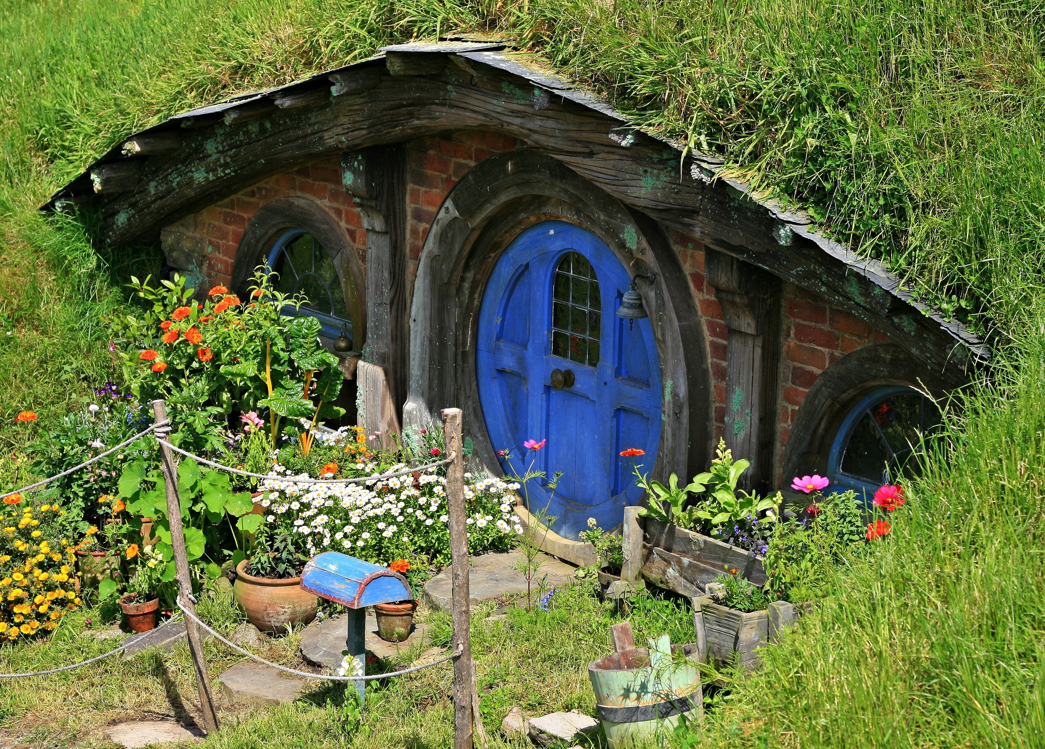 Domek, Hobbita, Ogródek