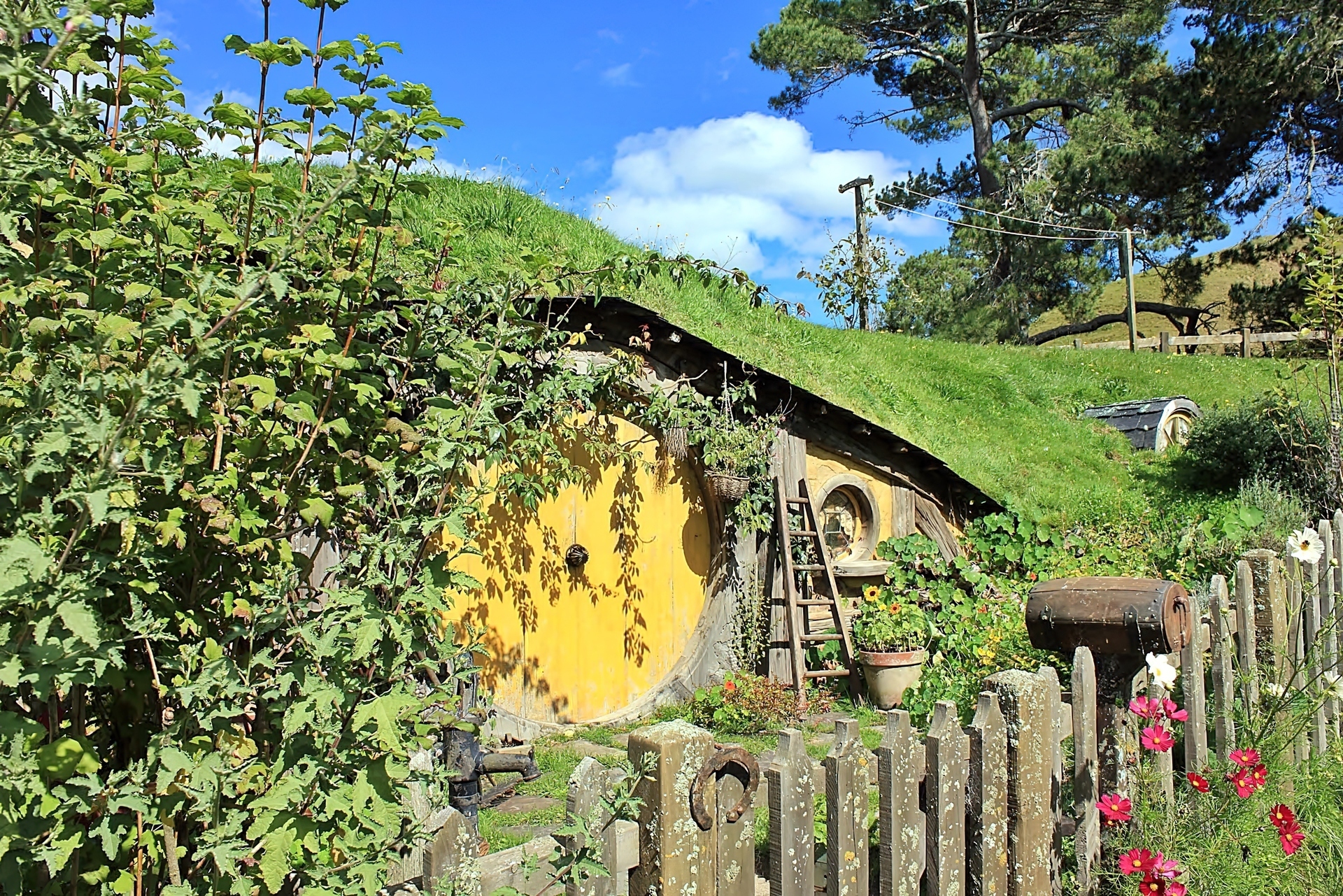 Domek, Hobbita, Ogródek