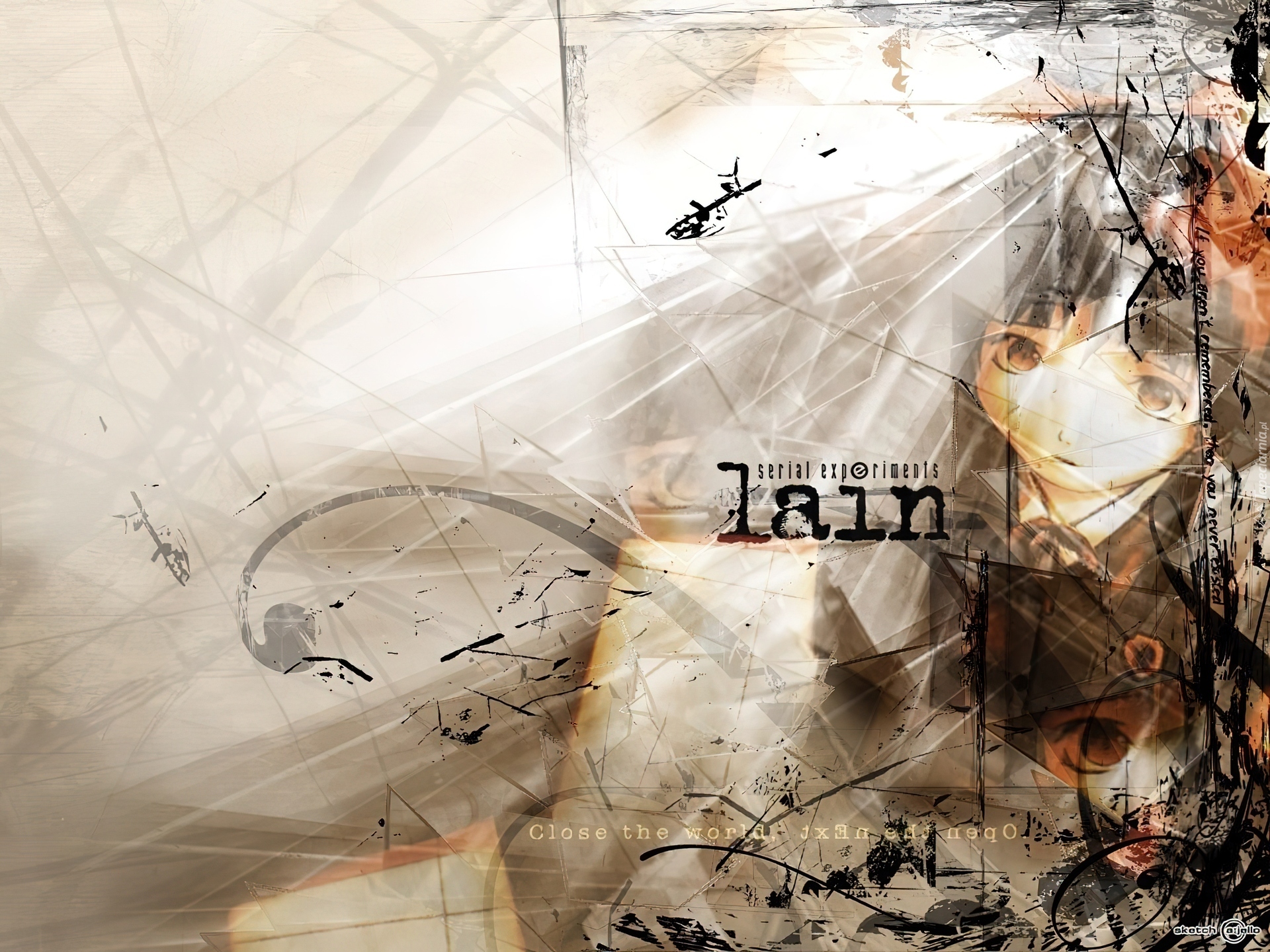 Serial Experiments Lain, twarz