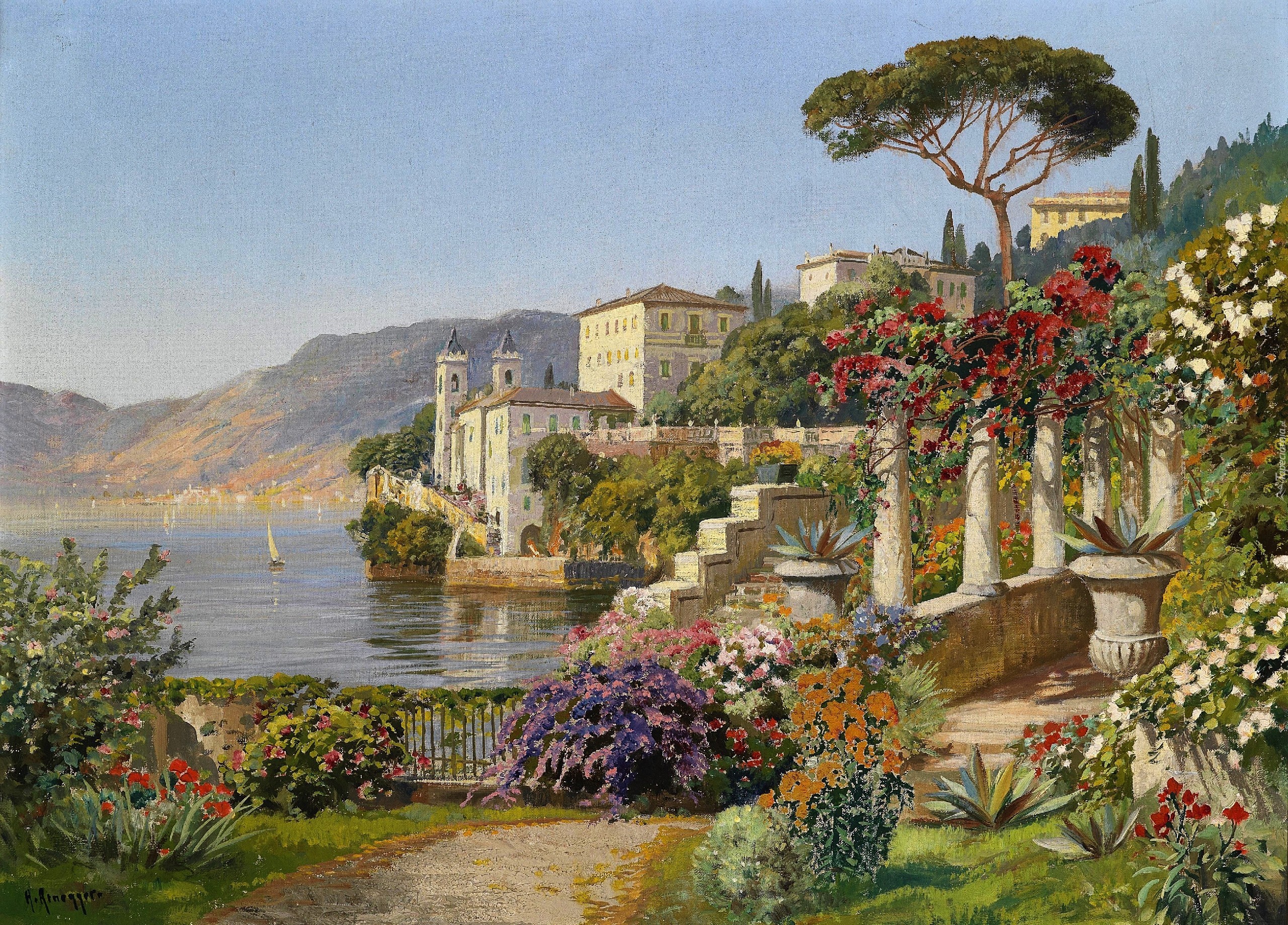 Alois, Arnegger, Piękna, Italia