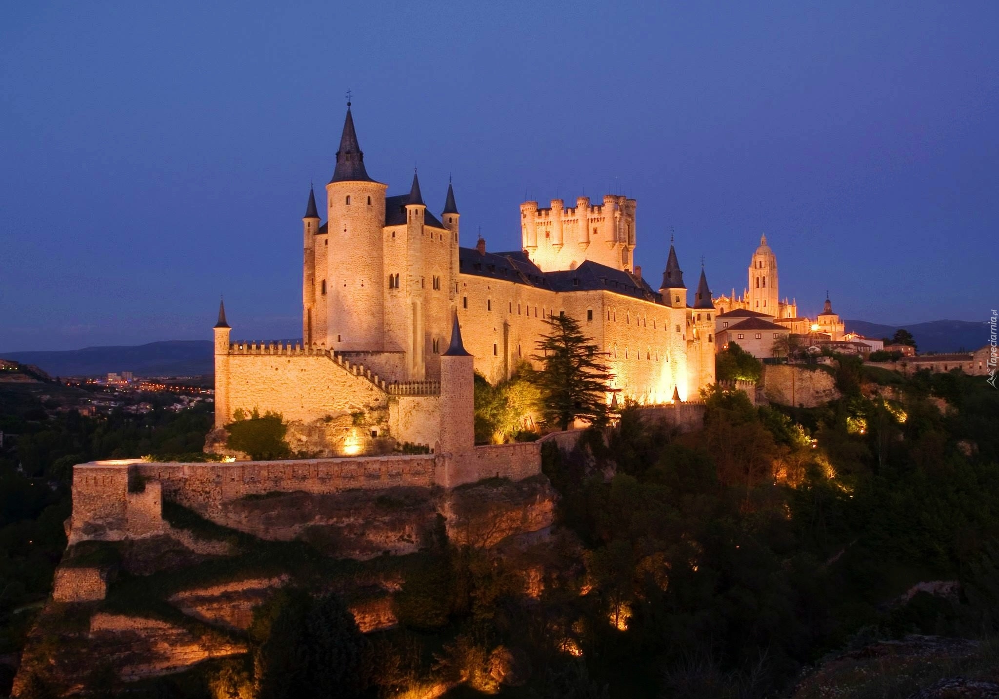 Zamek Alkazar w Segowii, Alcazar de Segovia, Segowia, Hiszpania