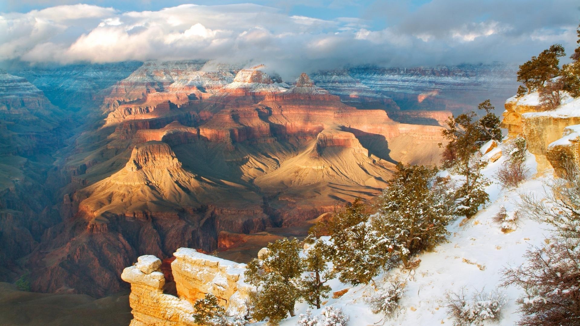 Grand Canyon, Arizona, Zima