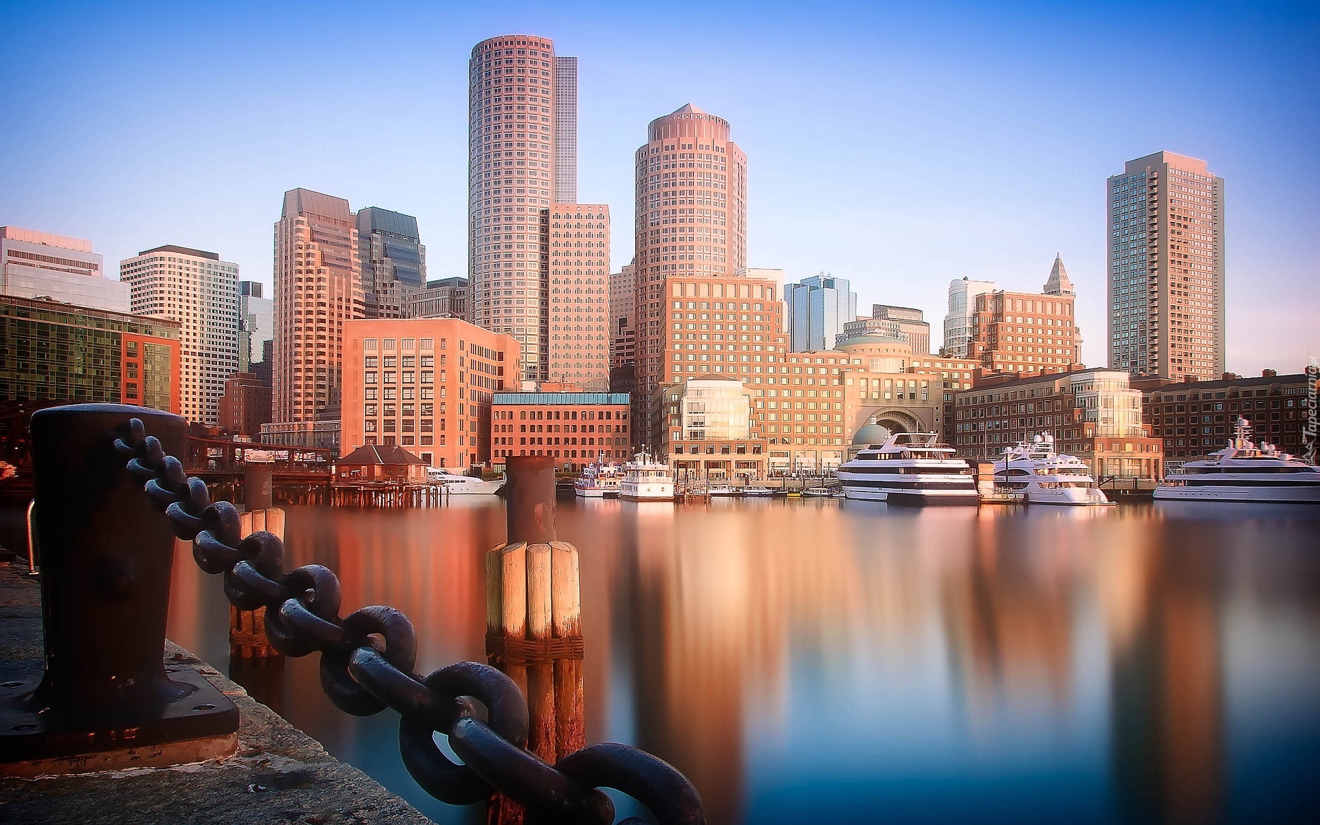 Miasto, Boston, Woda