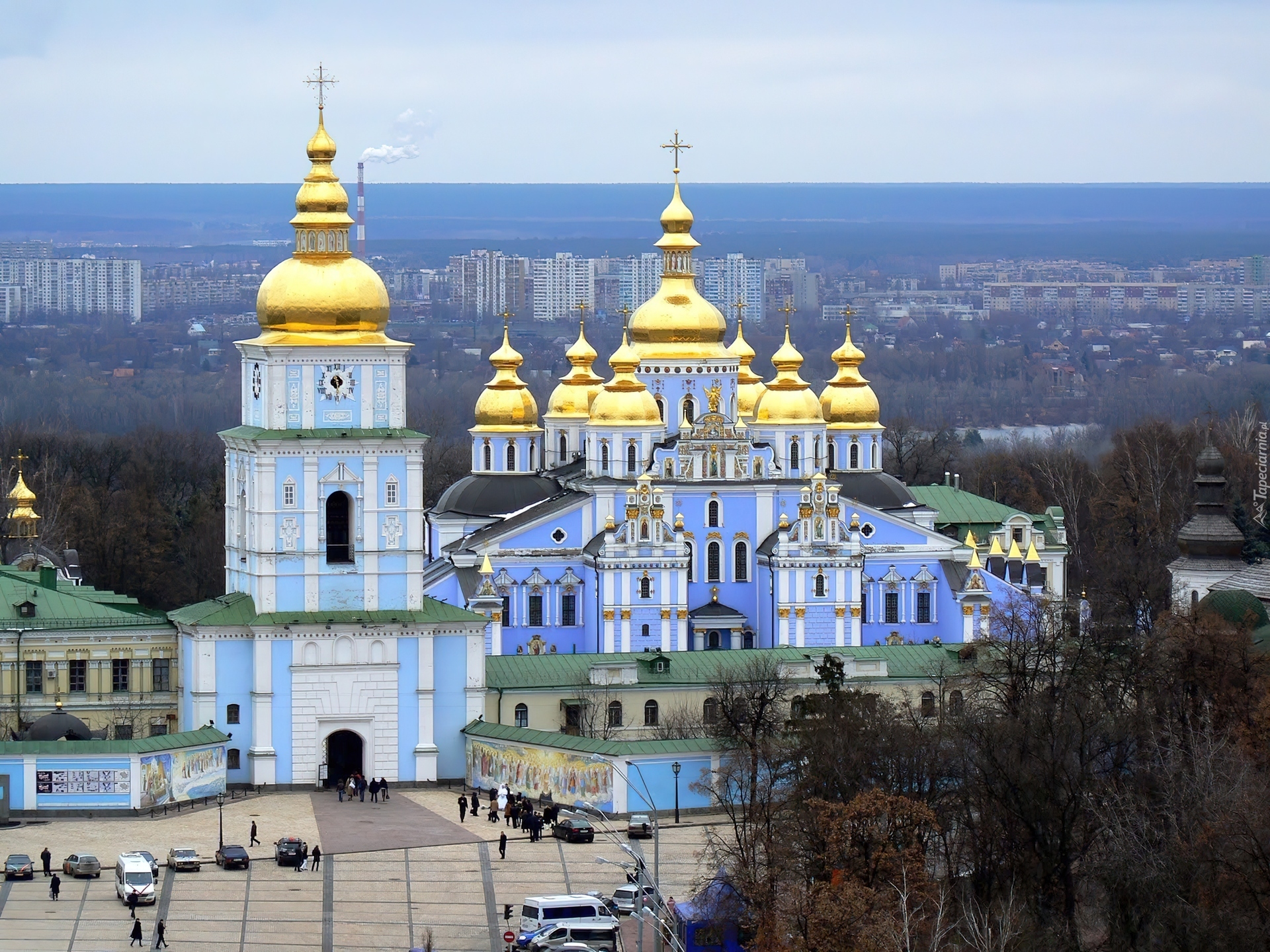 Klasztor, Św. Michała, Archanioła, Kijów, Ukraina