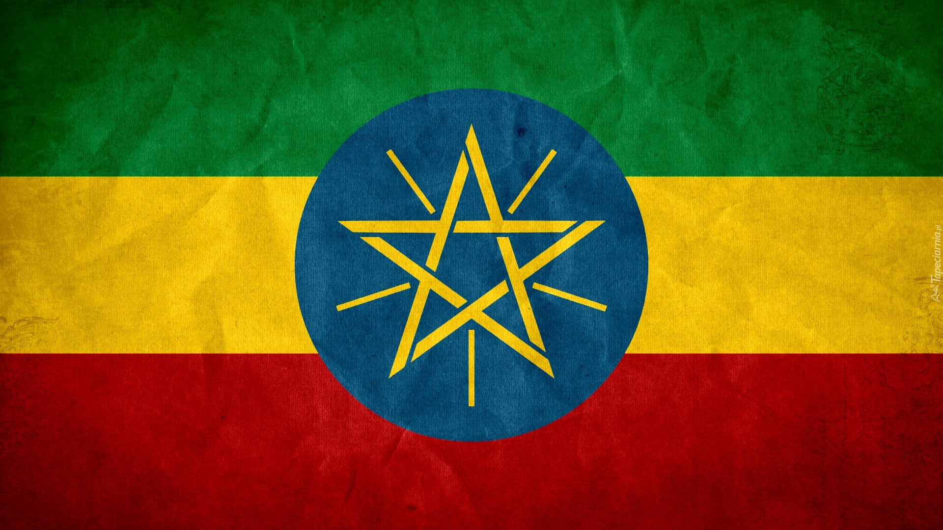 Flaga, Etiopia