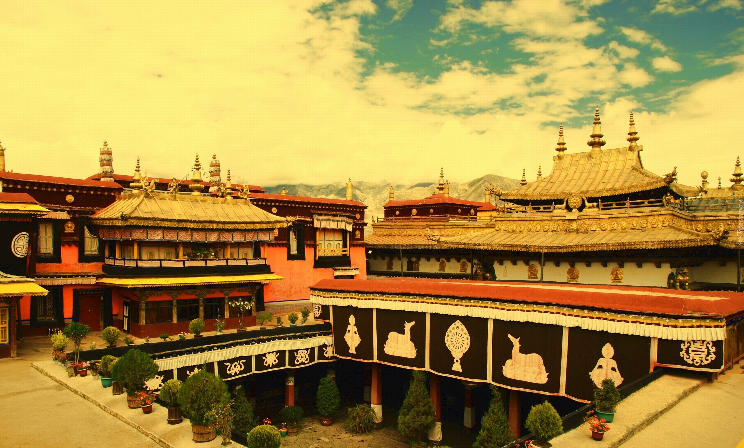 Pałac, Jokhang, Tybet