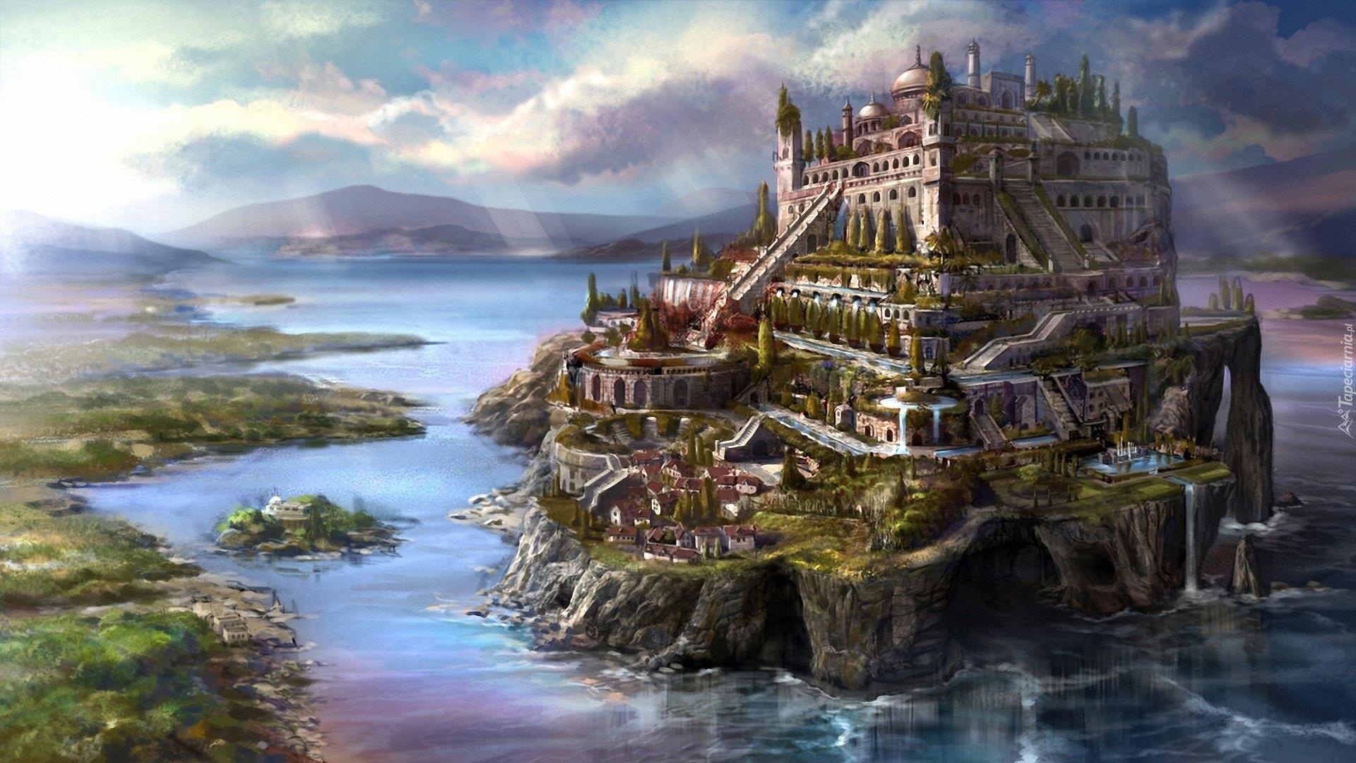 Zamek, Wzgórze, Fantasy