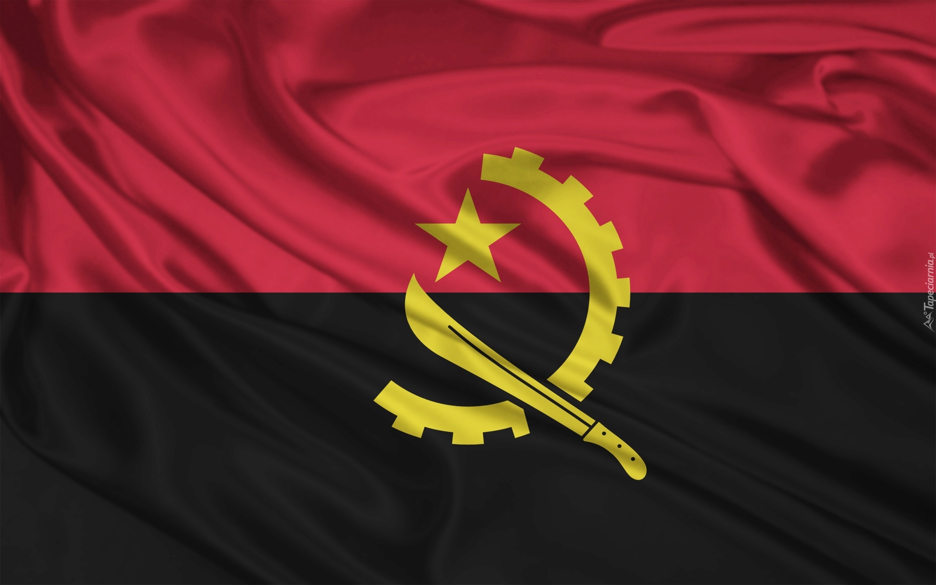Flaga, Angola