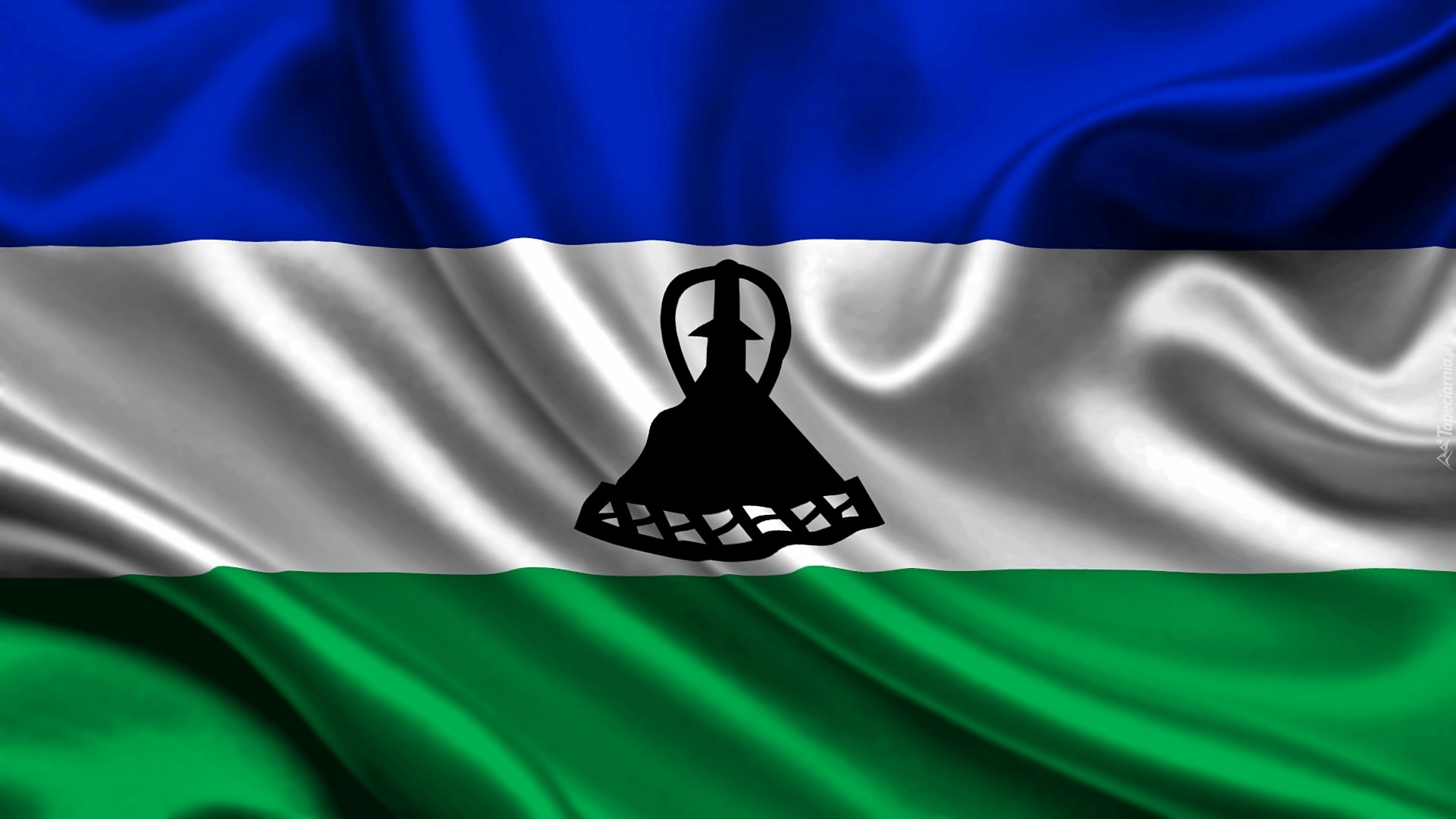 Flaga, Lesotho