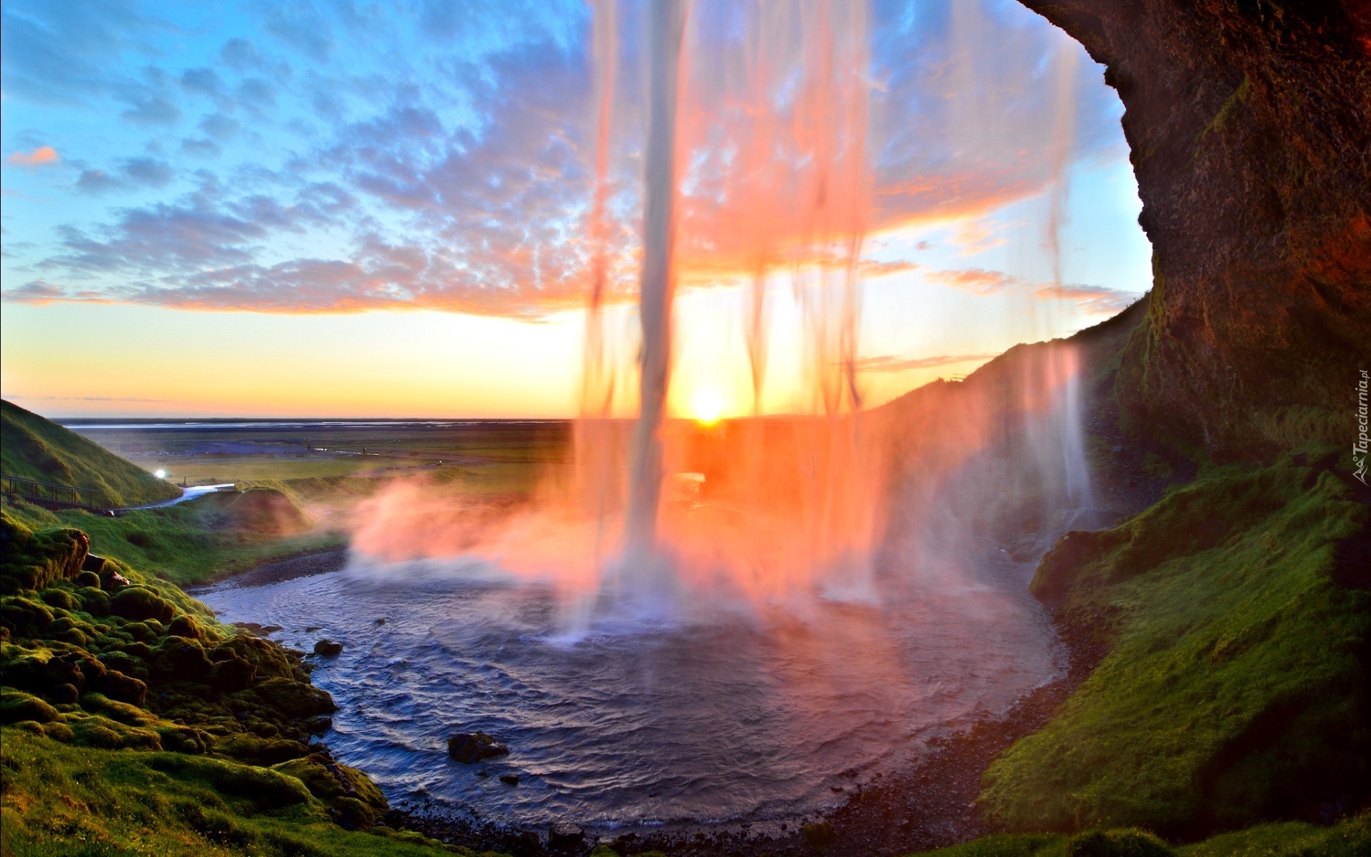 Wodospad, Seljalandsfoss