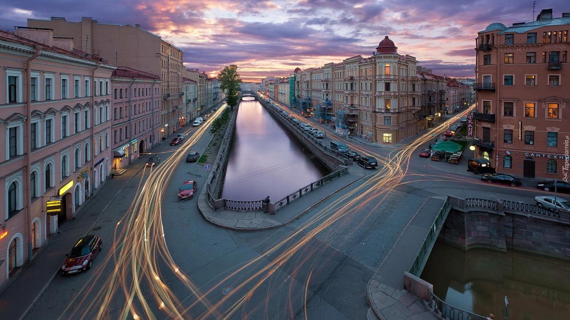 Panorama, Petersburg, Rosja