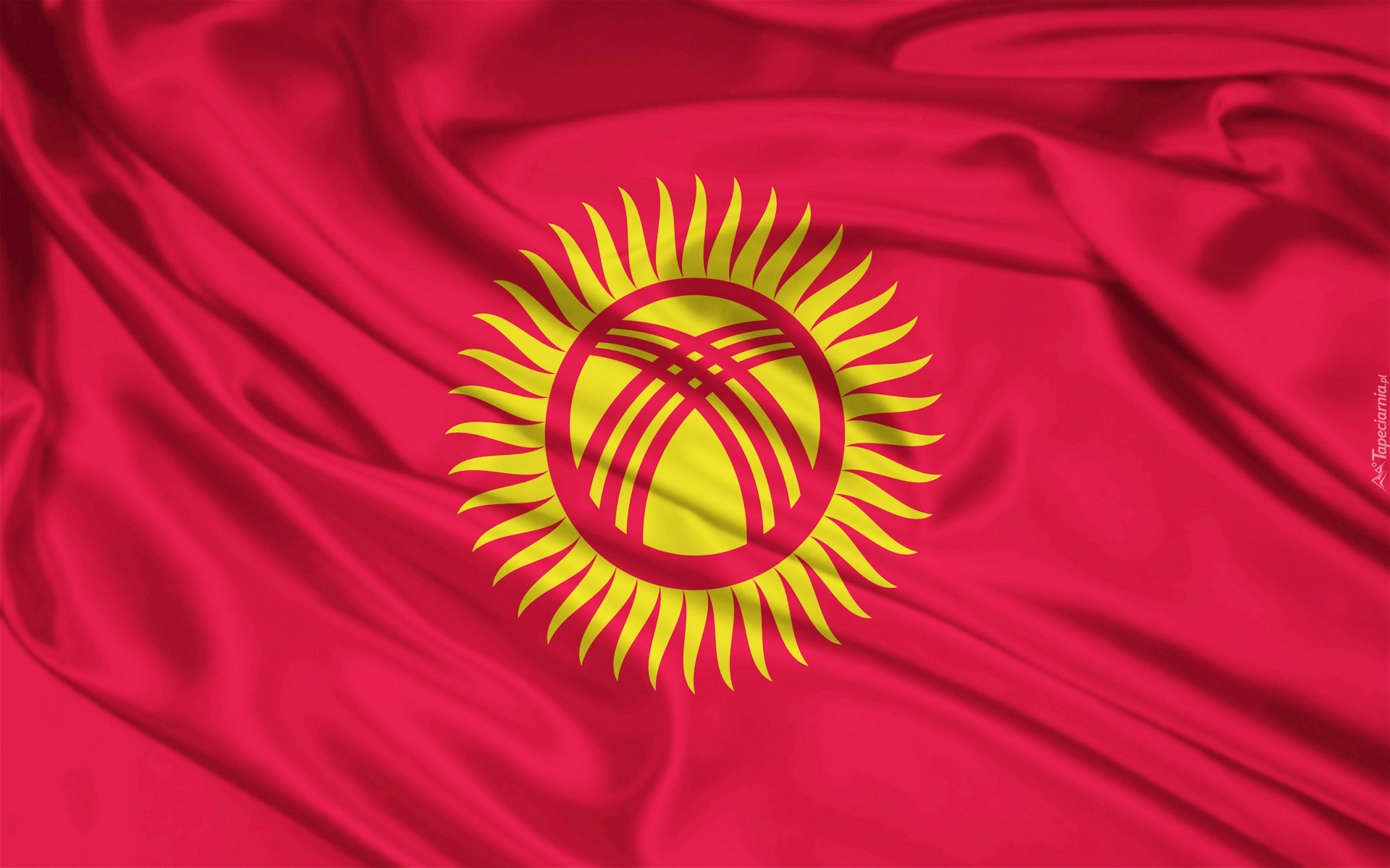 Flaga, Kirgistan