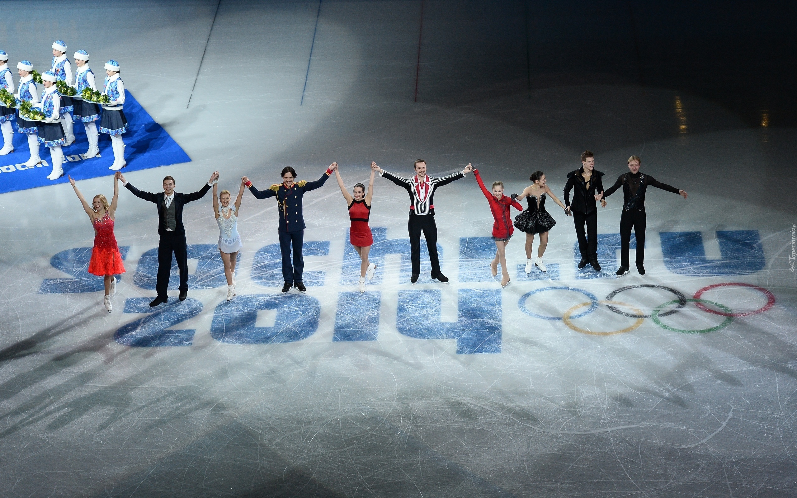 Łyżwiarze, Olimpiada, Sochi 2014